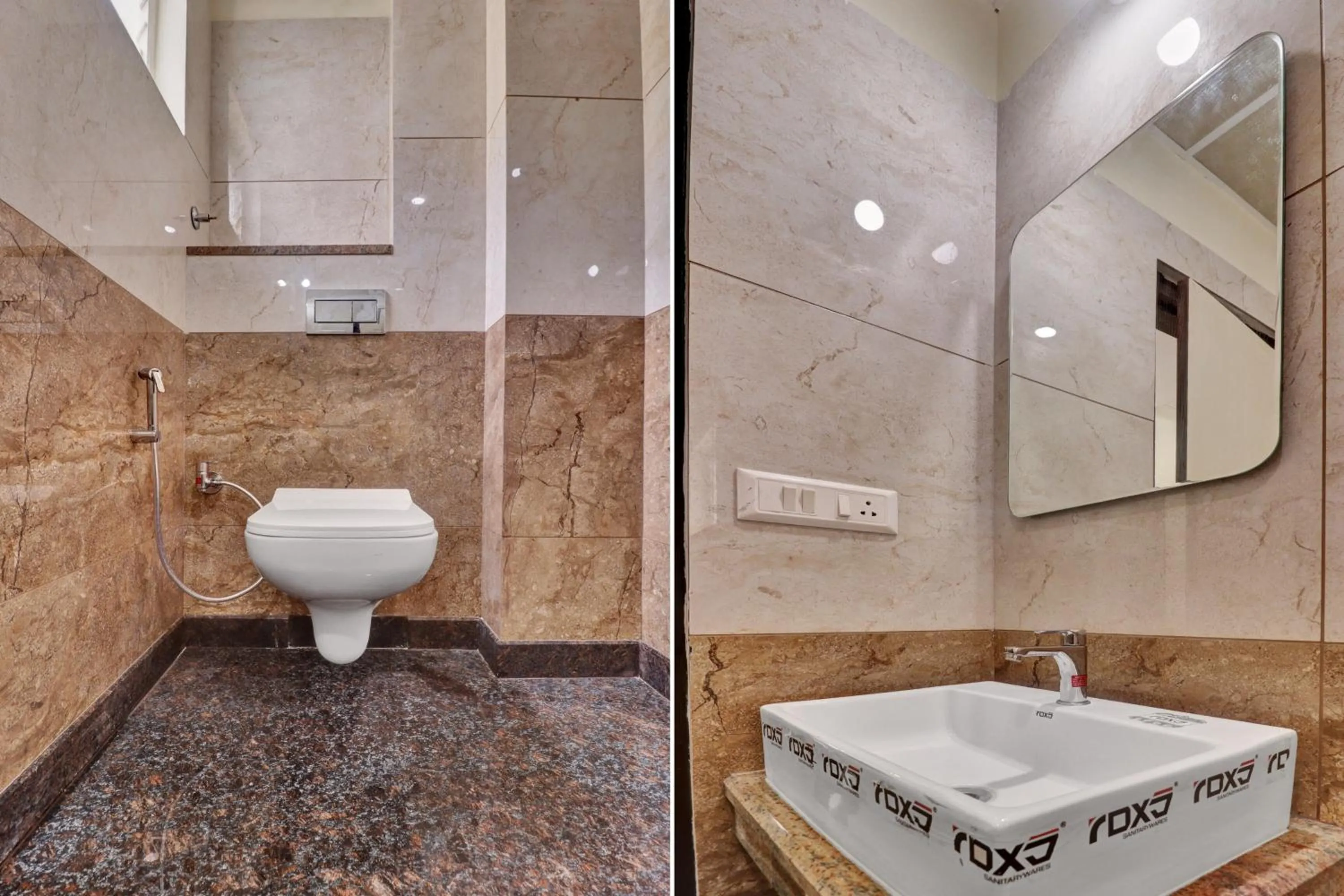 Bathroom in Collection O Ashraya Paradise