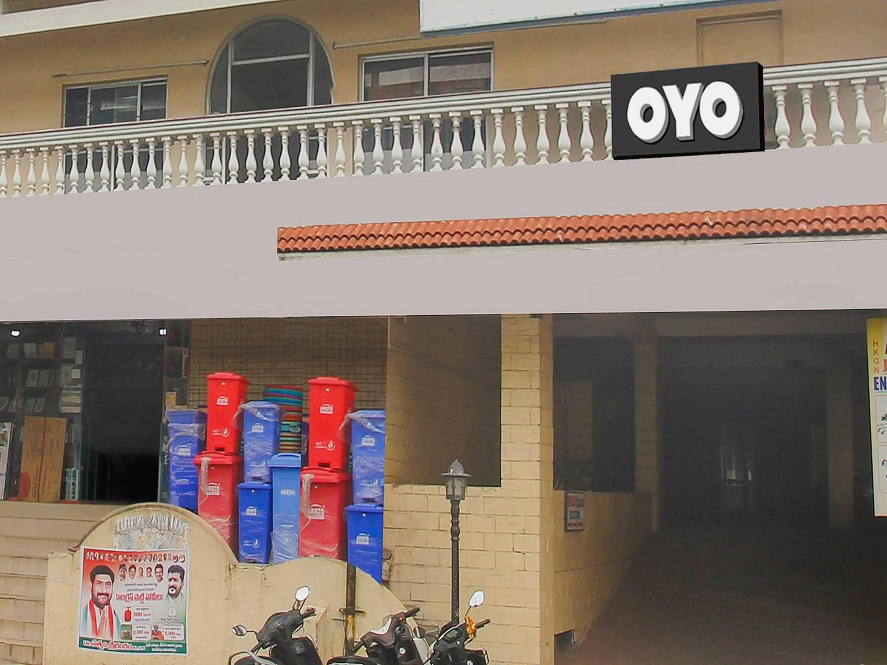 Facade/entrance in Hotel O Bharat Lodge