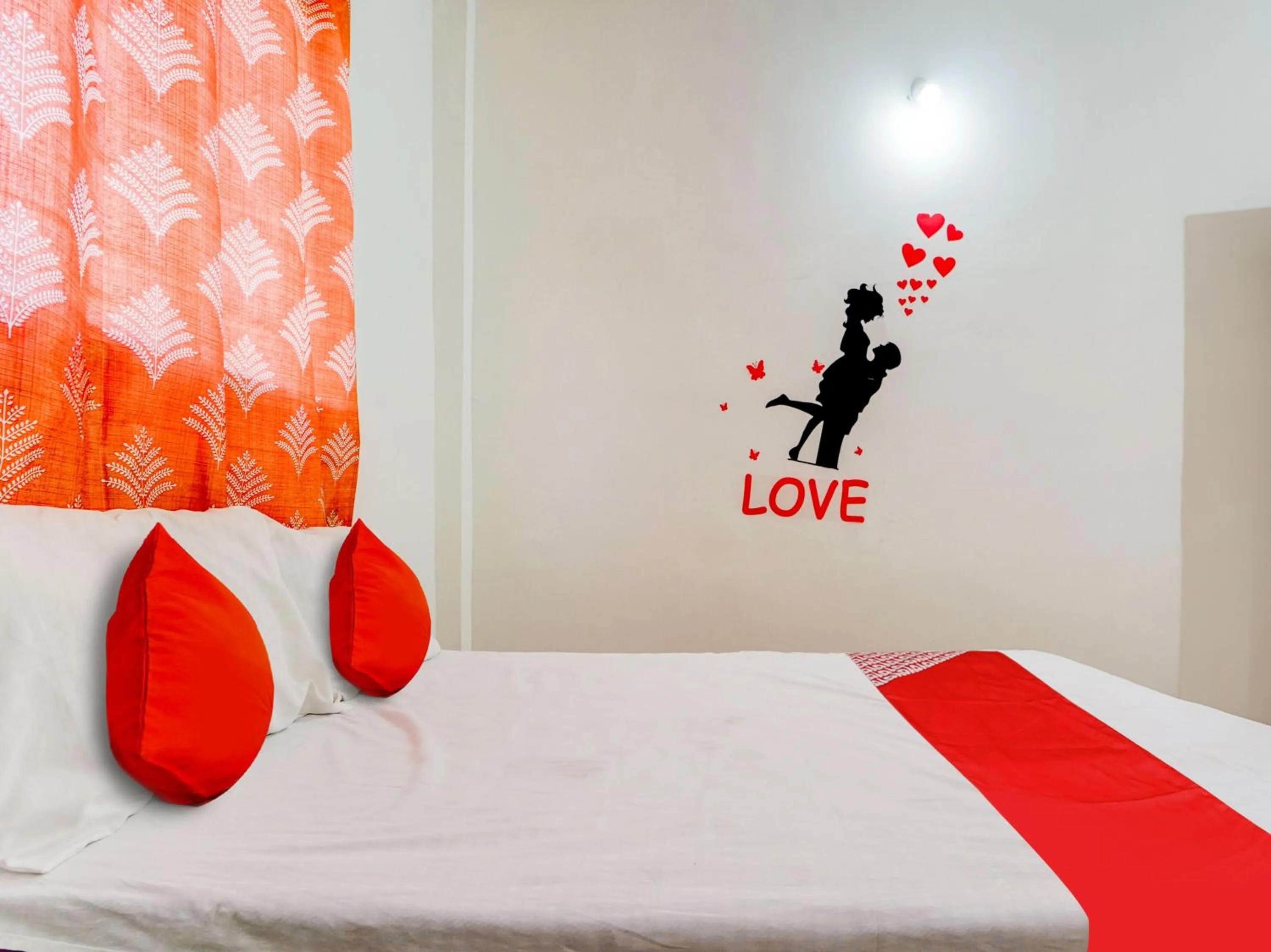 Bedroom, Bed in Hotel O RJ Hotel