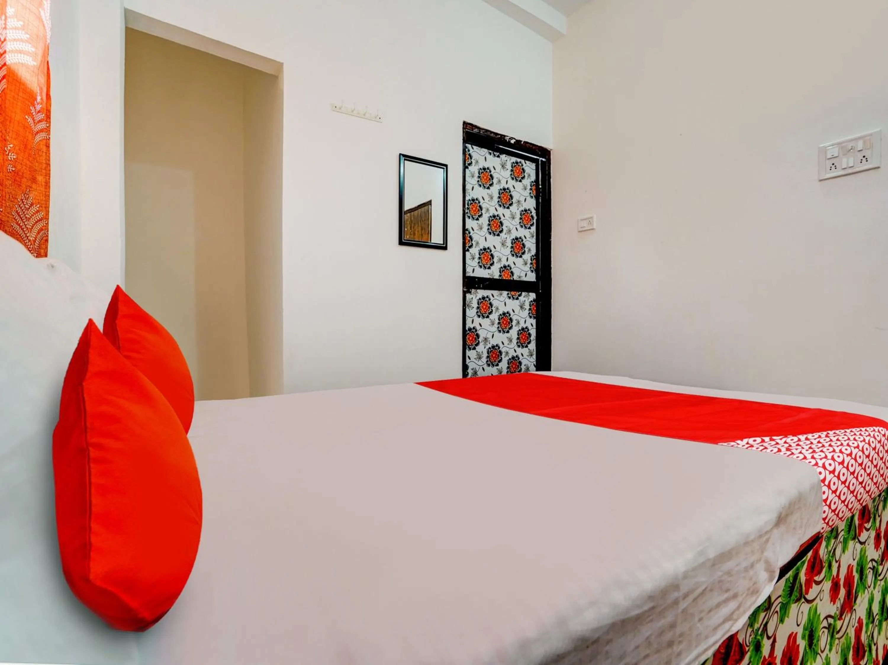 Bedroom, Bed in Hotel O RJ Hotel