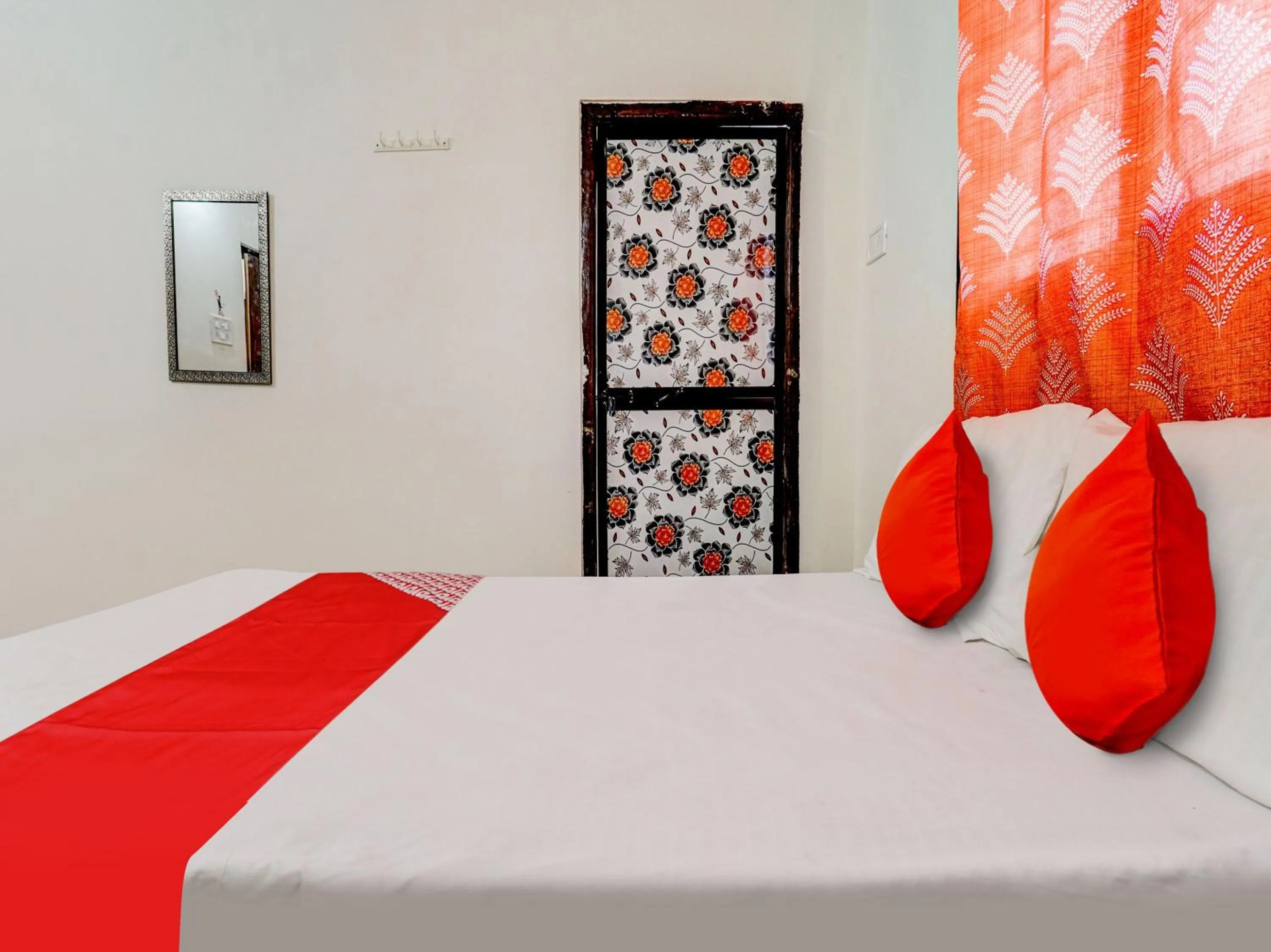 Bedroom, Bed in Hotel O RJ Hotel