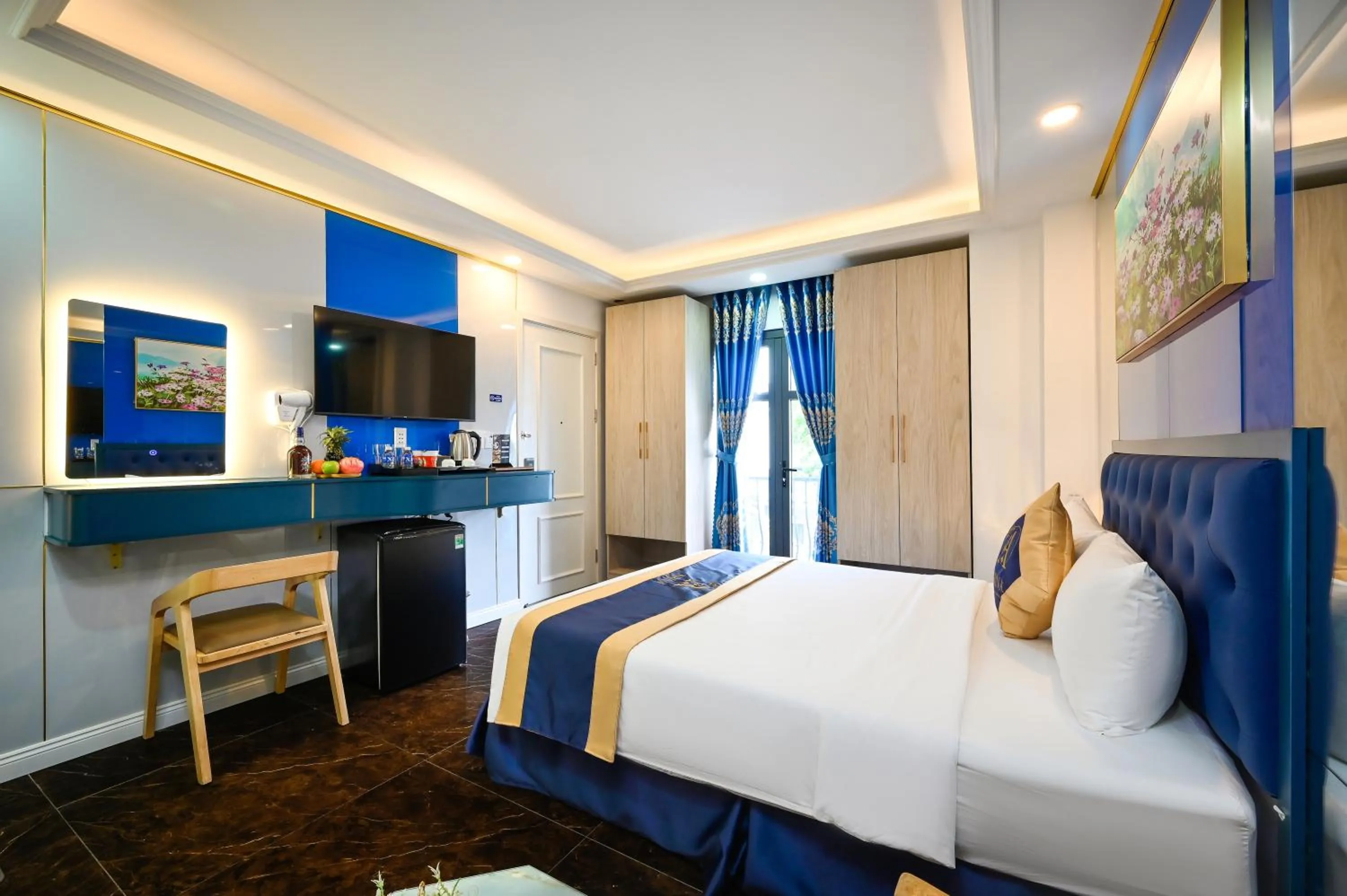 Living room, Bed in Arina Luxury Hotel - Vincom Tay Ninh