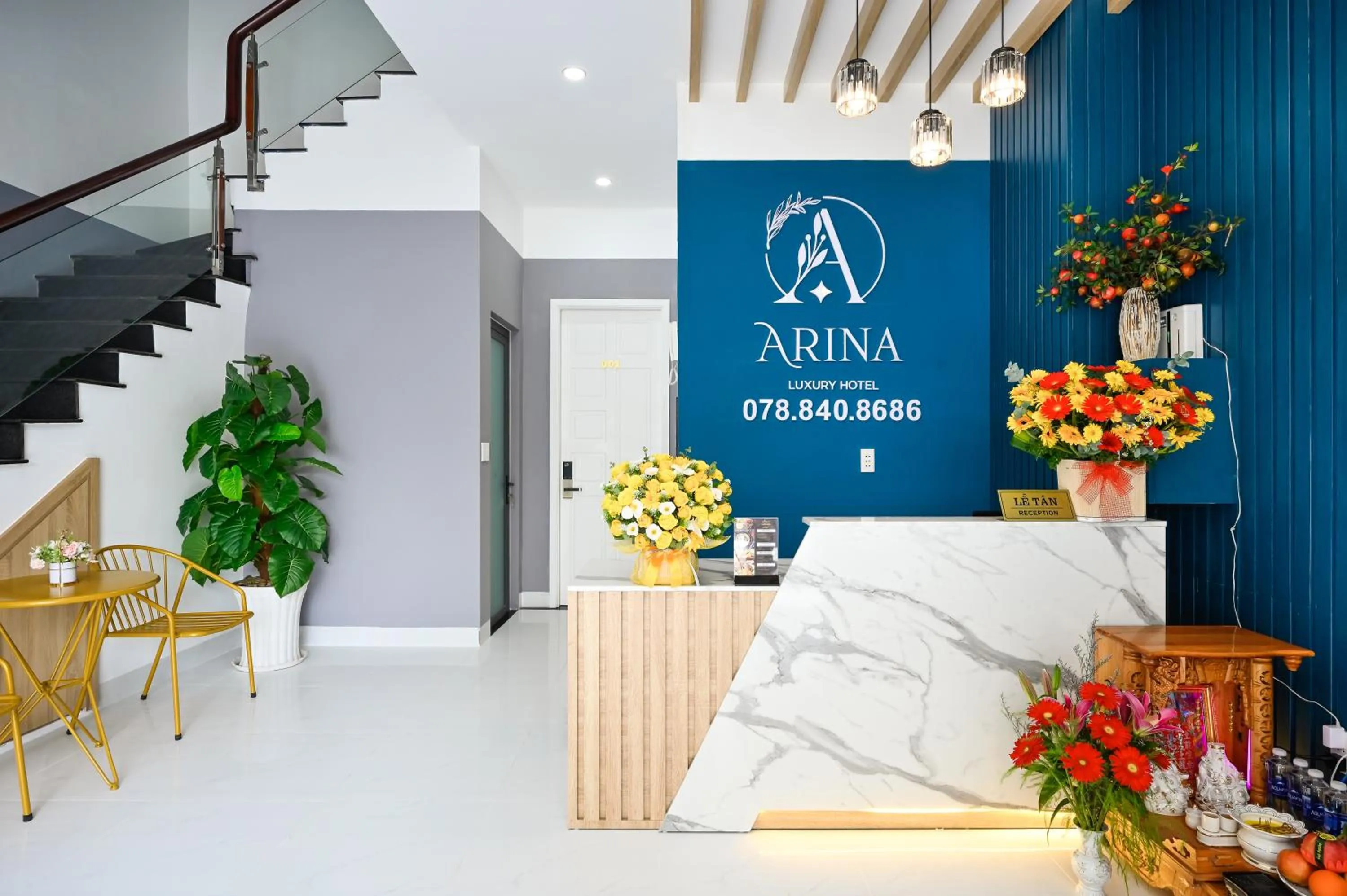 Property logo or sign in Arina Luxury Hotel - Vincom Tay Ninh