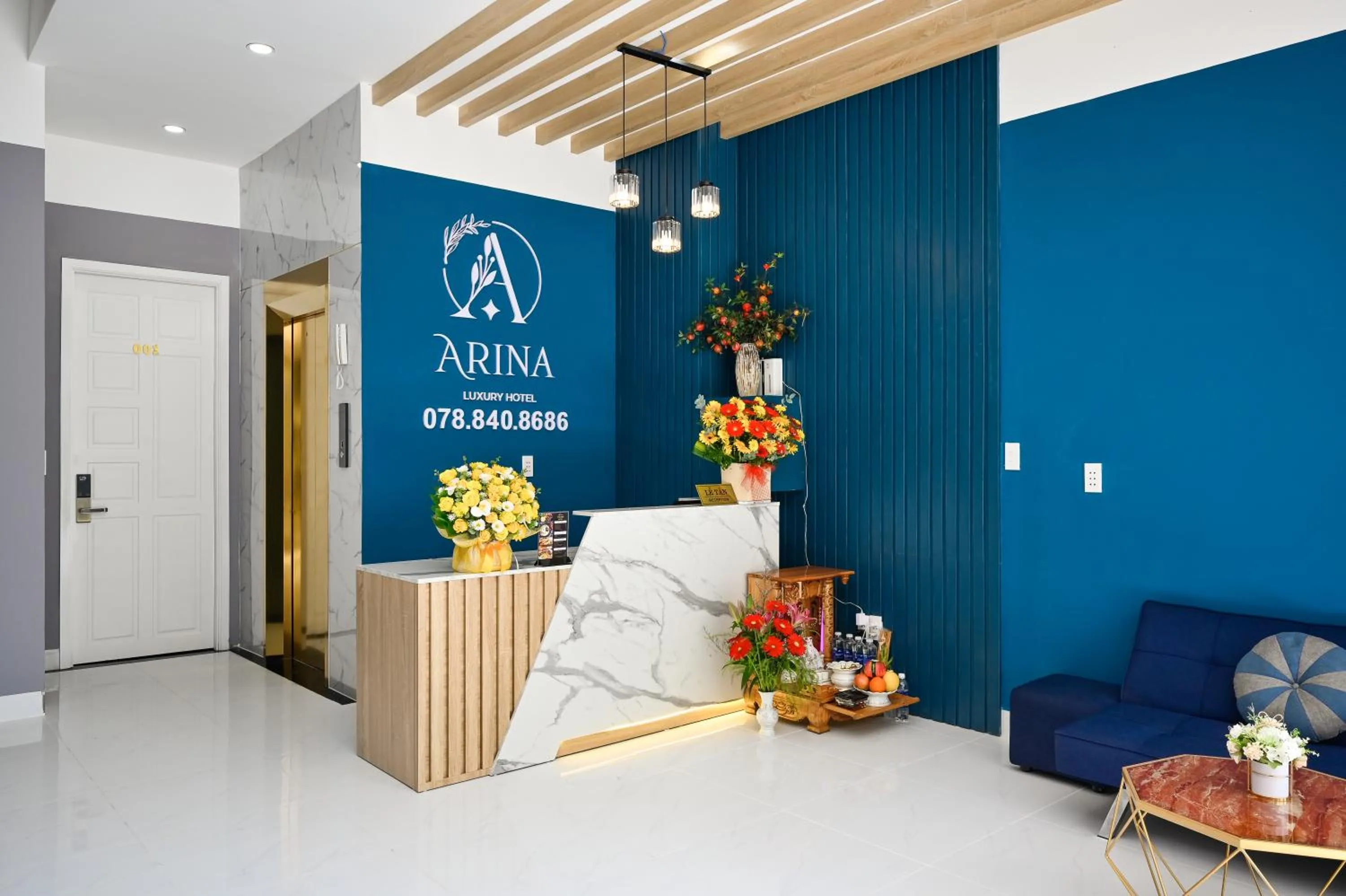 Bed in Arina Luxury Hotel - Vincom Tay Ninh