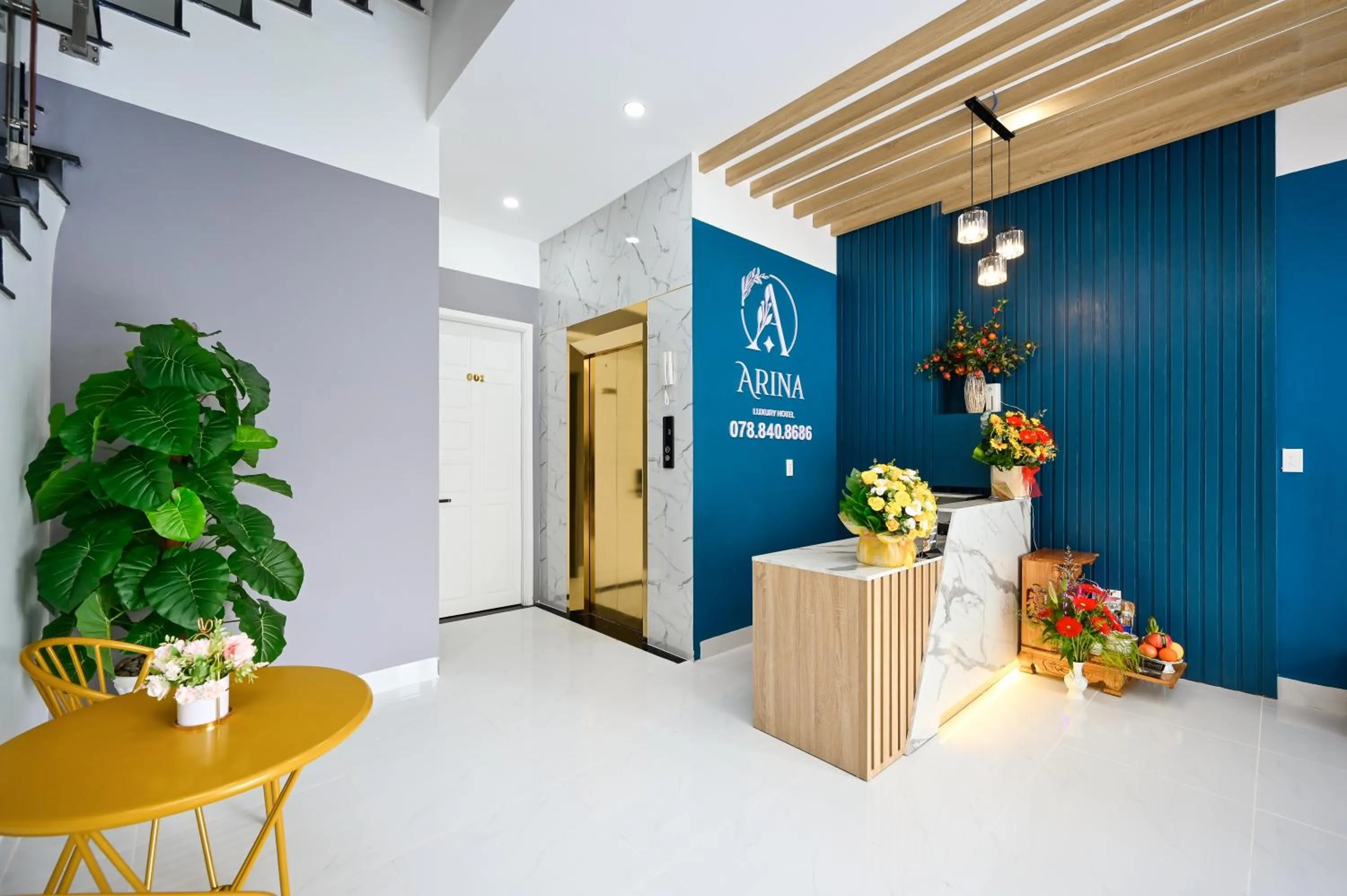 Lobby or reception in Arina Luxury Hotel - Vincom Tay Ninh