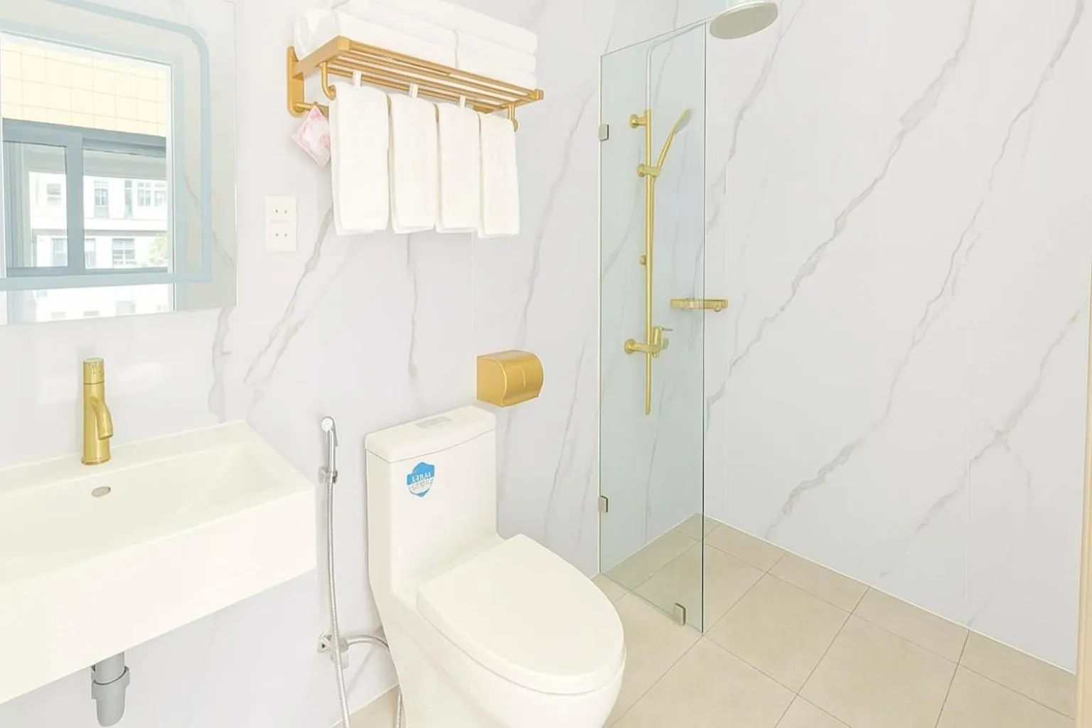 Shower in Arina Luxury Hotel - Vincom Tay Ninh