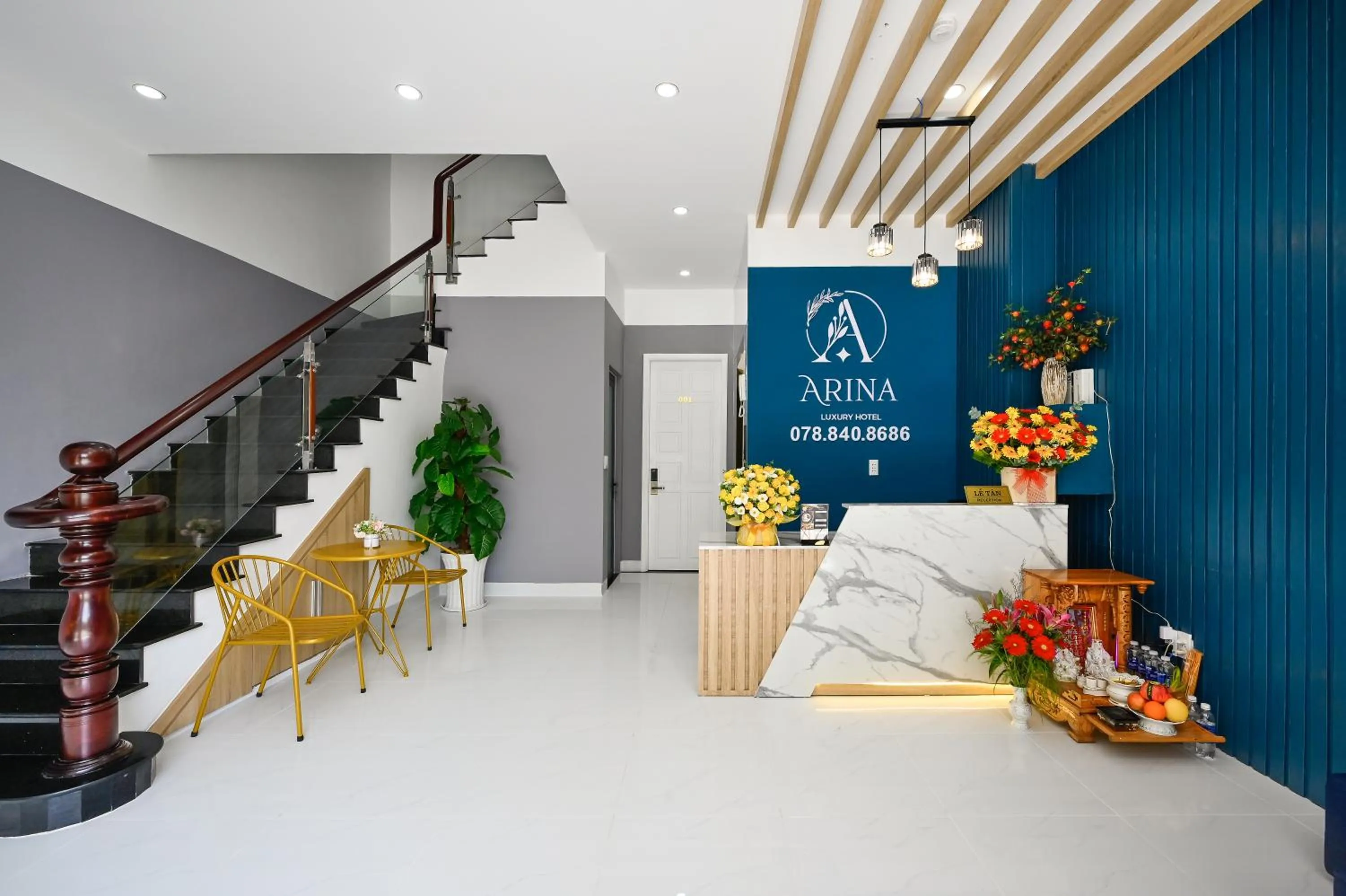 Property logo or sign in Arina Luxury Hotel - Vincom Tay Ninh