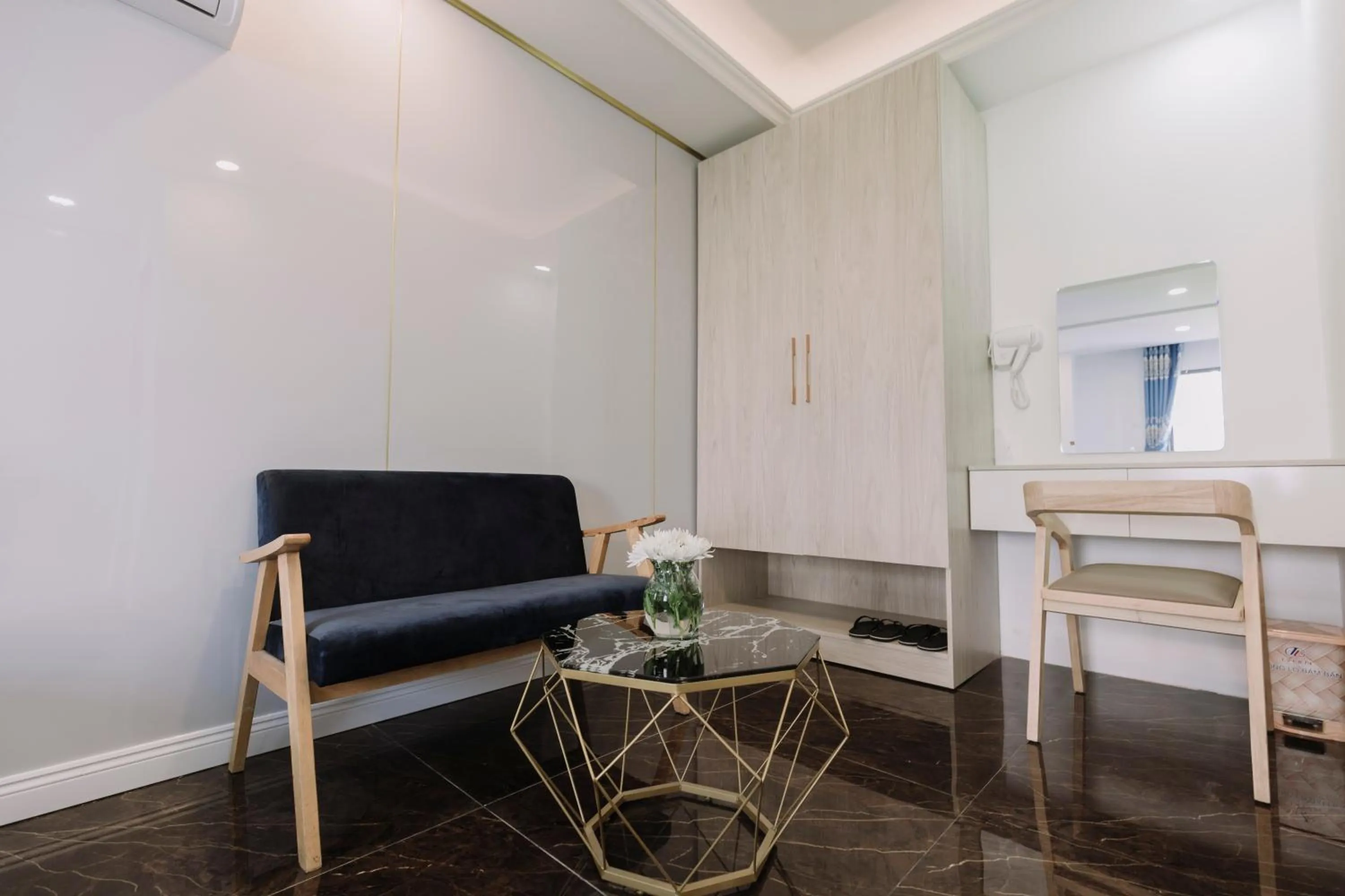 Seating area in Arina Luxury Hotel - Vincom Tay Ninh