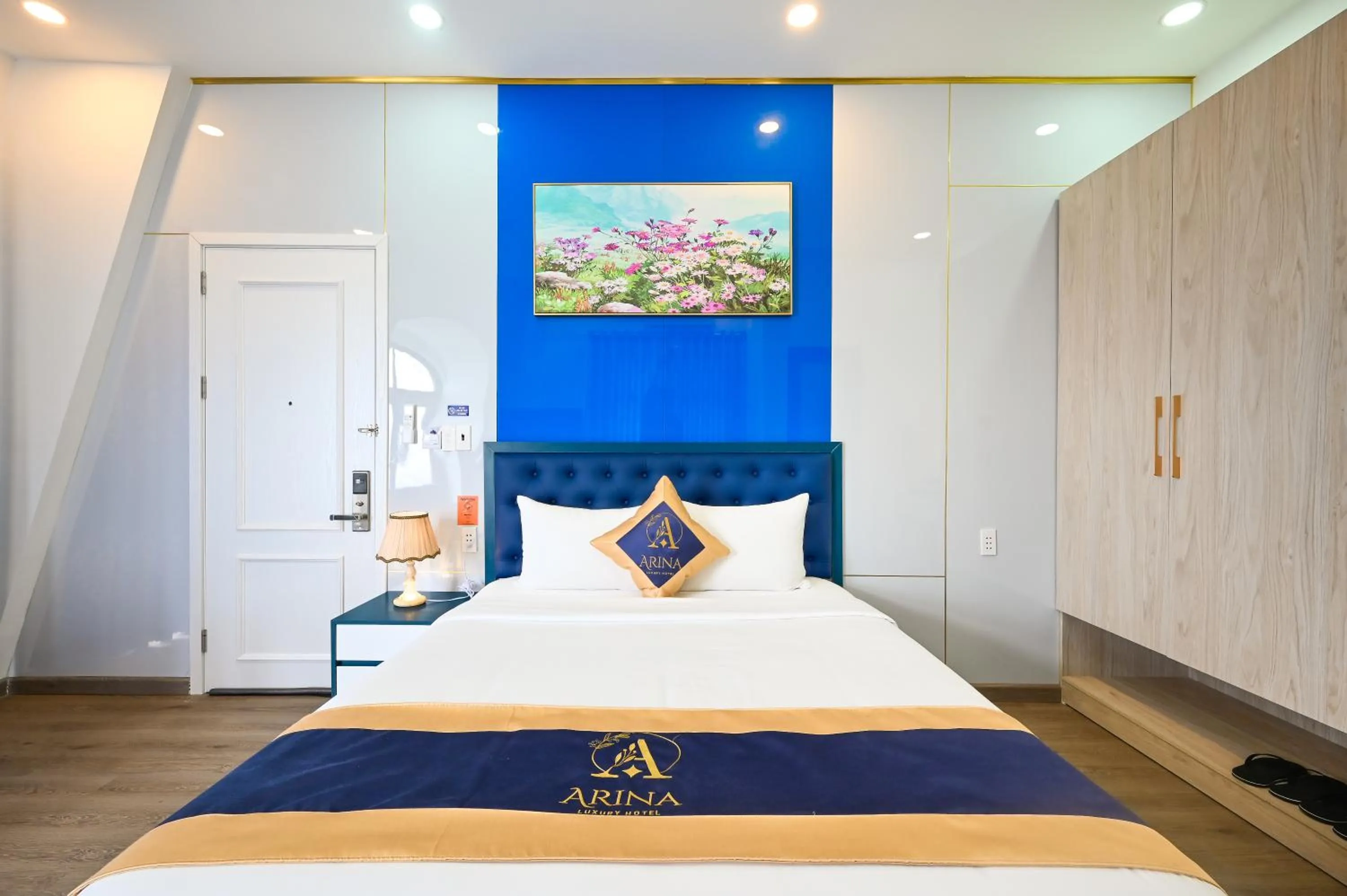 Bed in Arina Luxury Hotel - Vincom Tay Ninh