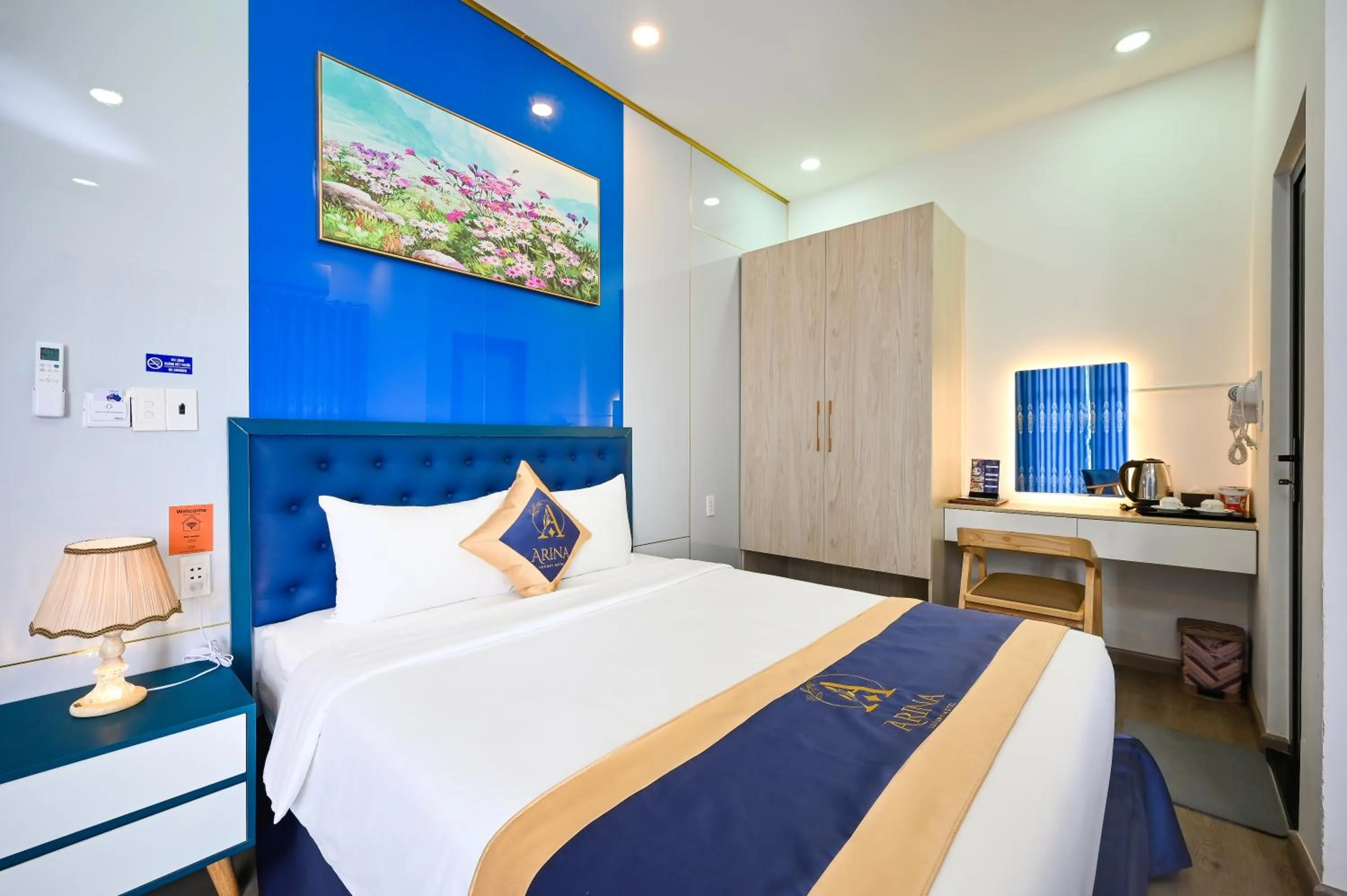 Bed in Arina Luxury Hotel - Vincom Tay Ninh