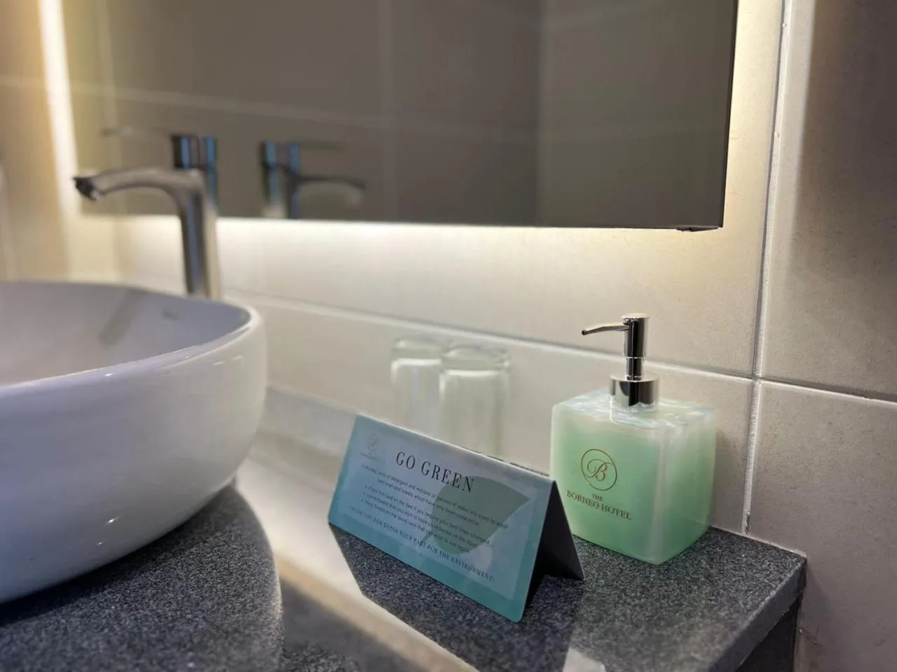 Bathroom in The Borneo Hotel