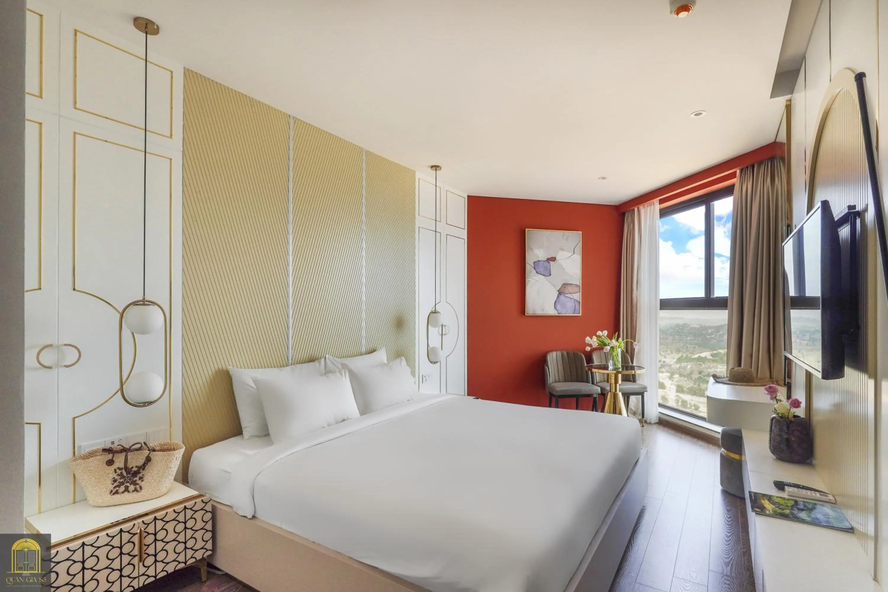 Bed in Mandala Pearl Azure Retreat