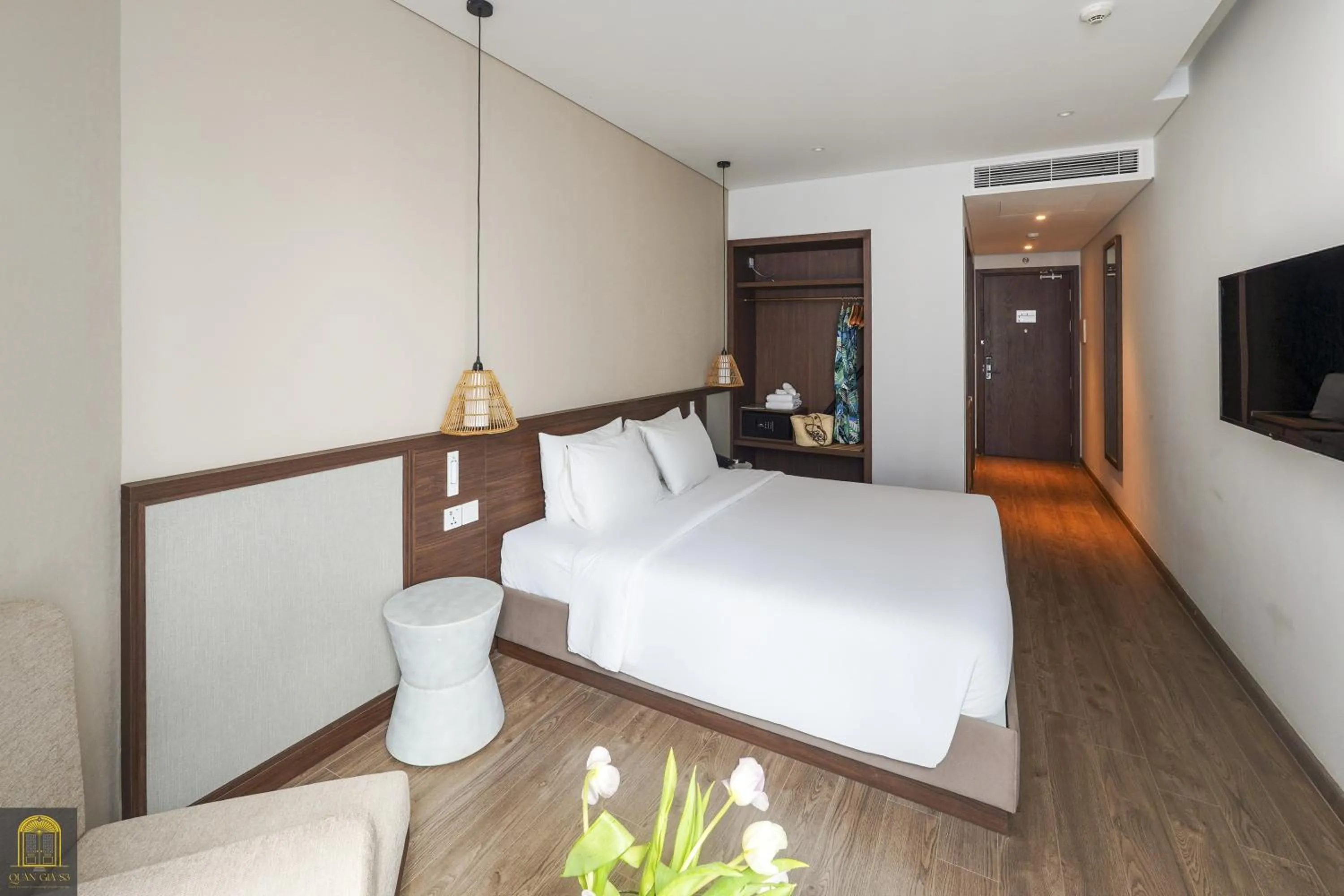 Bed in Mandala Pearl Azure Retreat