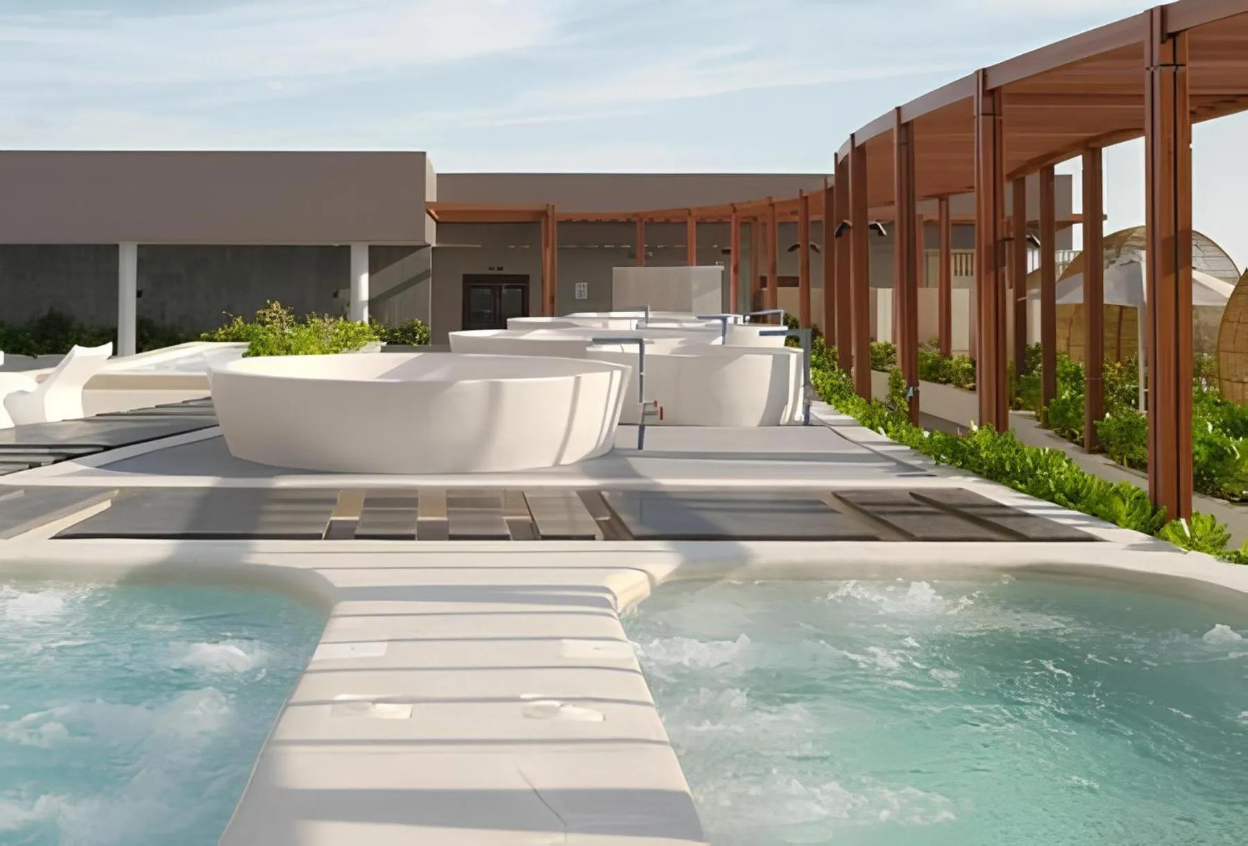 Balcony/Terrace in Mandala Pearl Azure Retreat