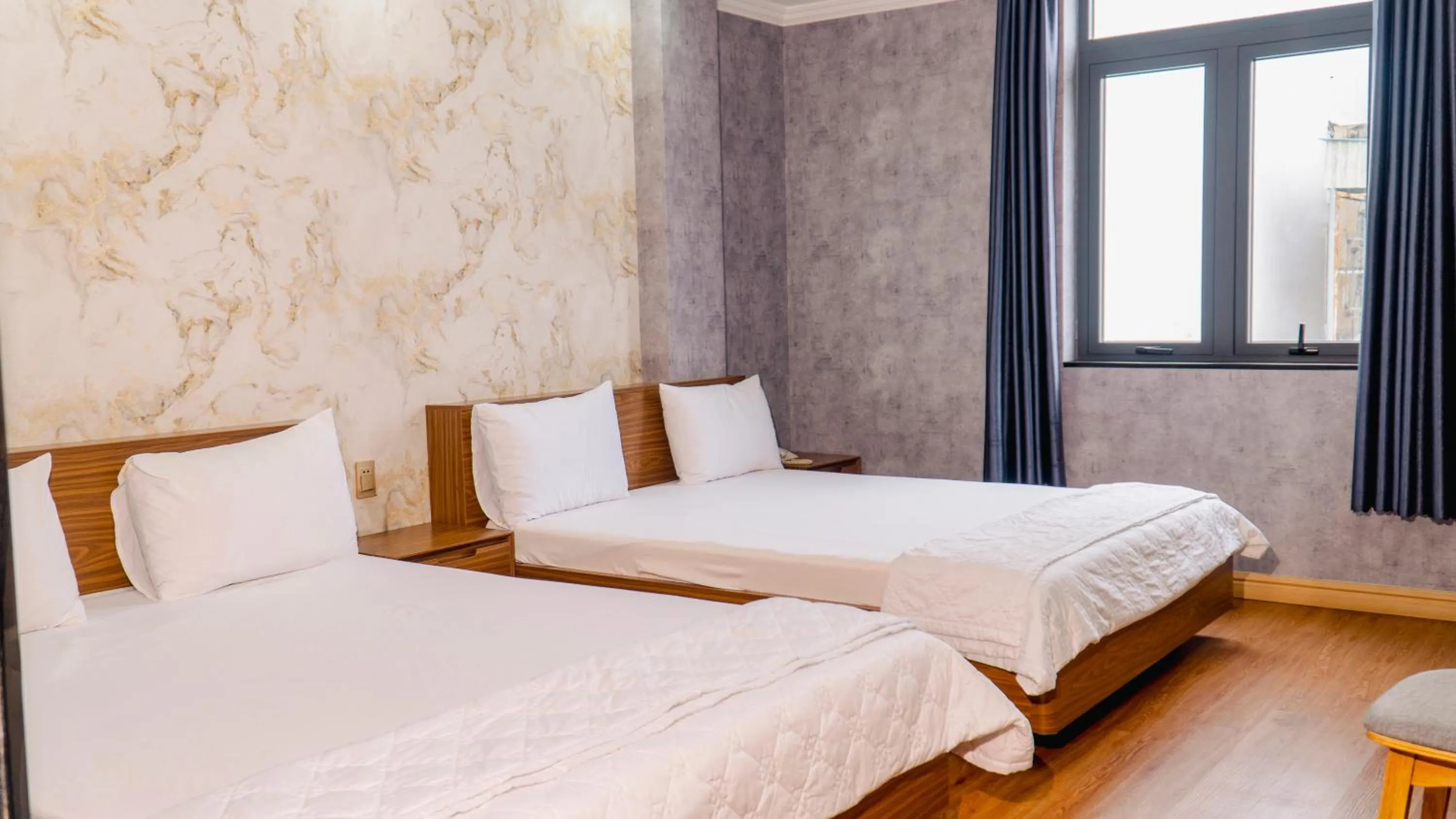 Bed in Thanh Binh Premium Hotel