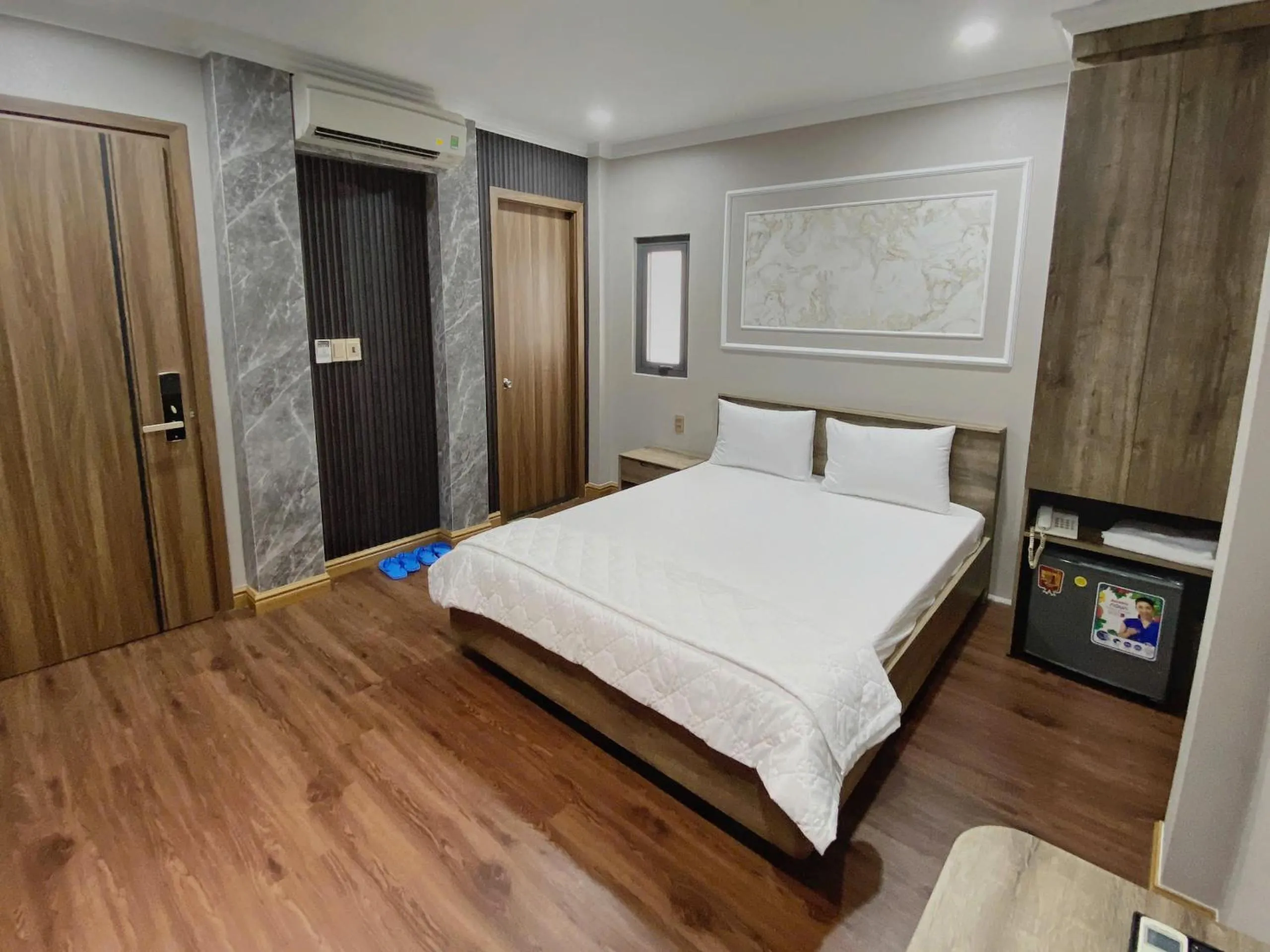 Bed in Thanh Binh Premium Hotel