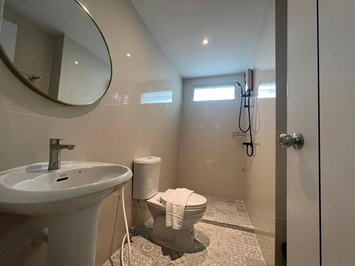 Bathroom in Herma Hotel