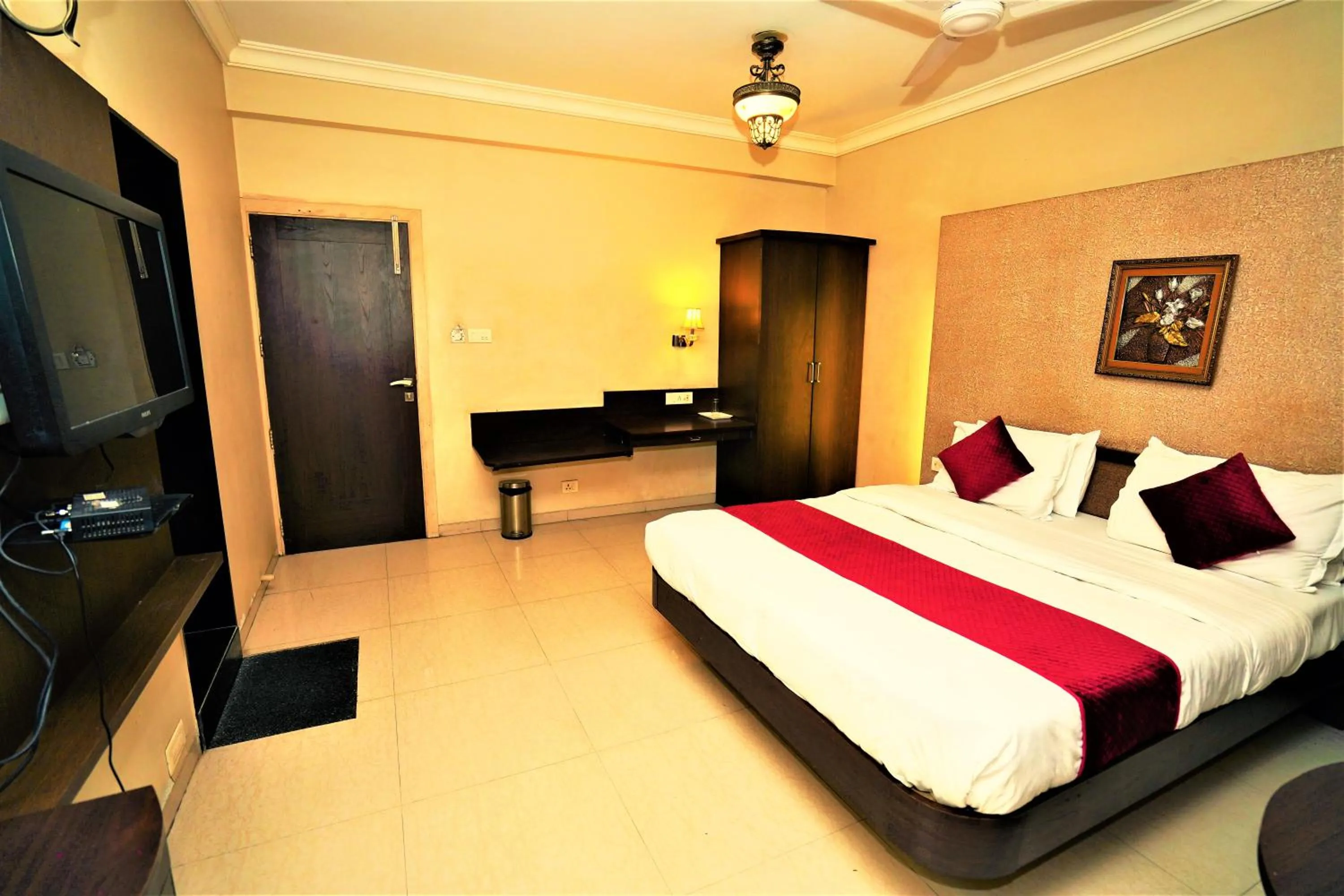 Bed in New Hotel Europa Inn