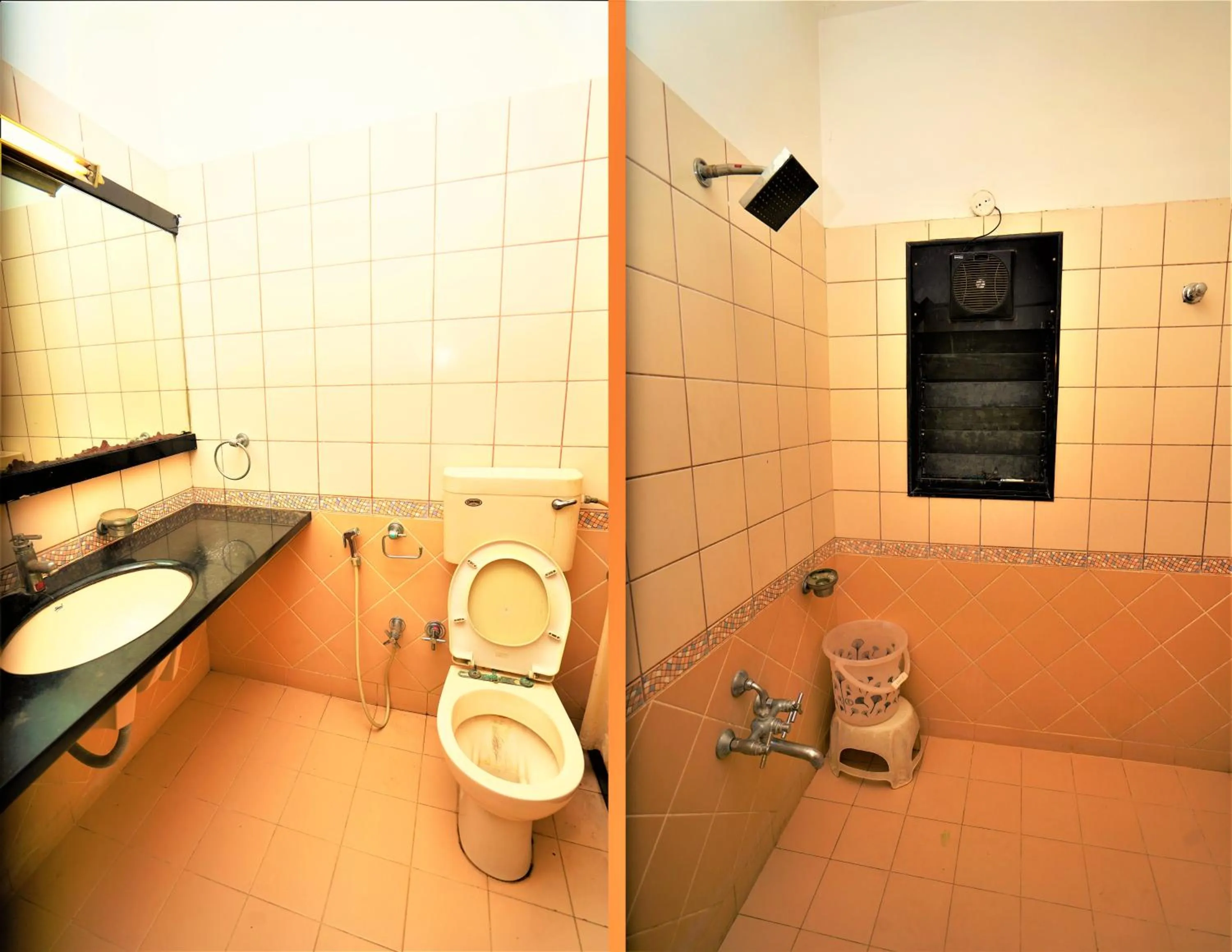 Bathroom in New Hotel Europa Inn