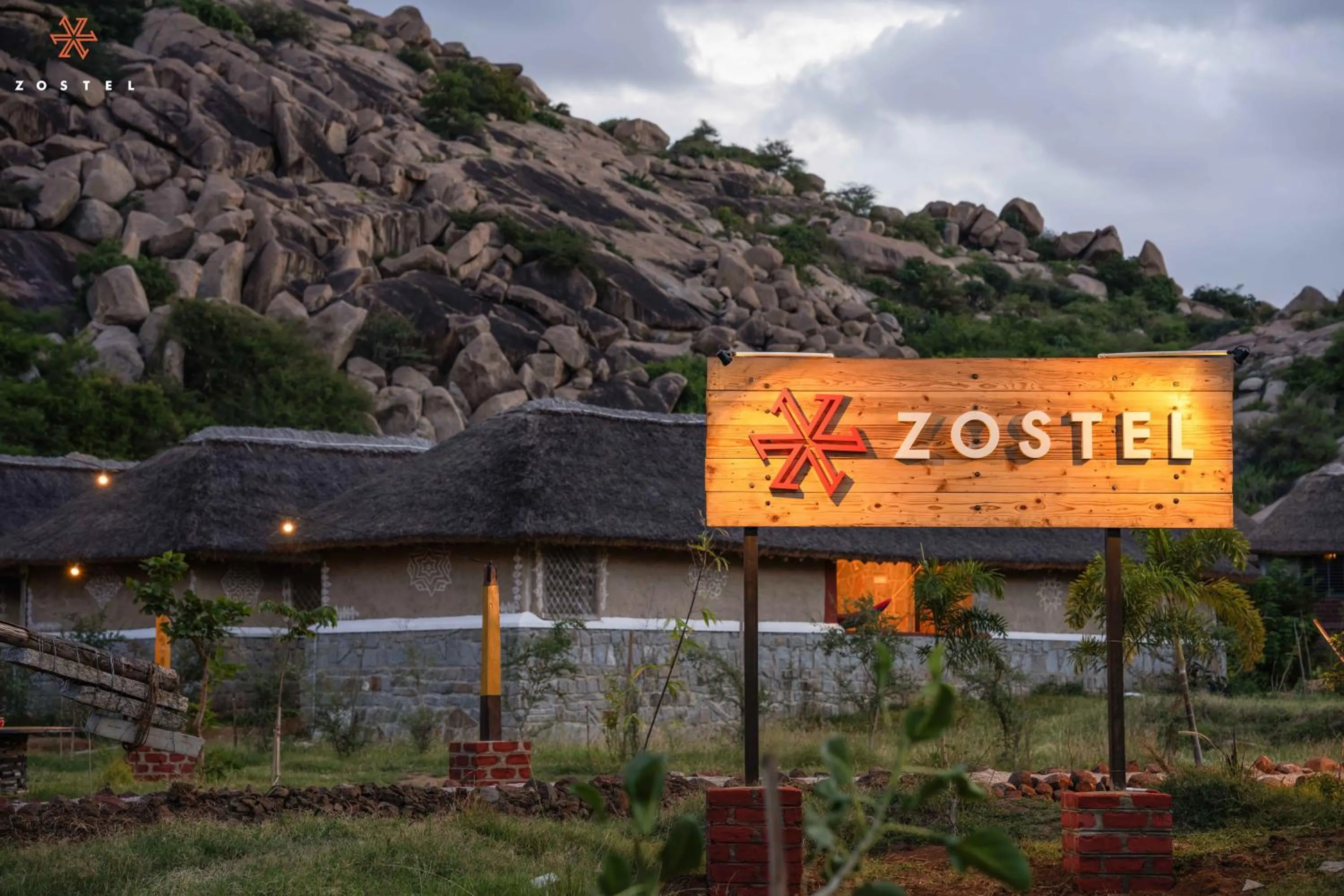 Property logo or sign in Zostel Hampi (Gangavathi)