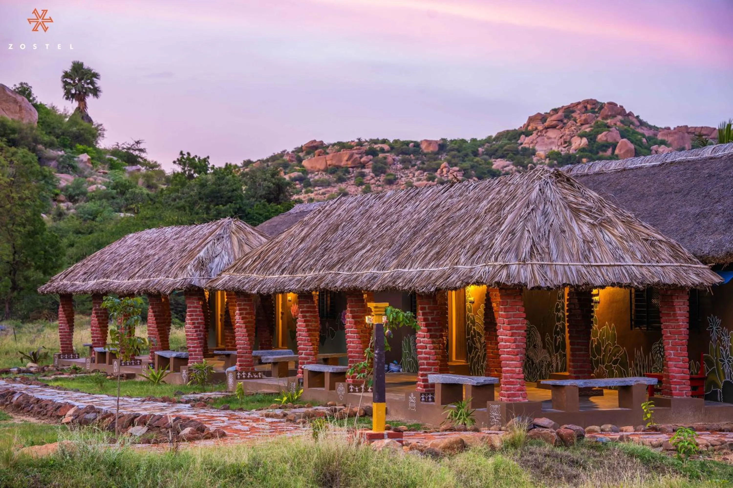 Property building in Zostel Hampi (Gangavathi)