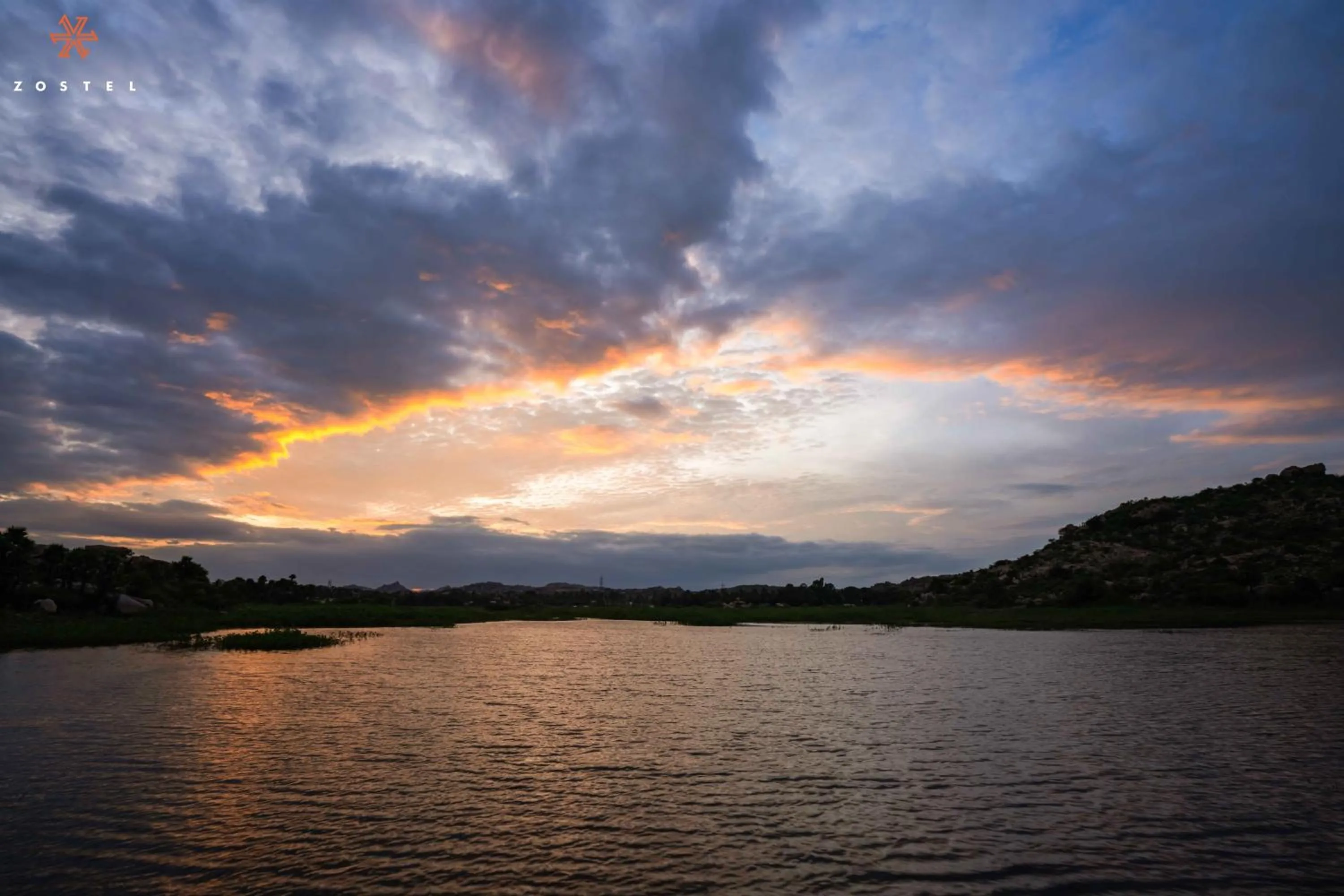 Day in Zostel Hampi (Gangavathi)