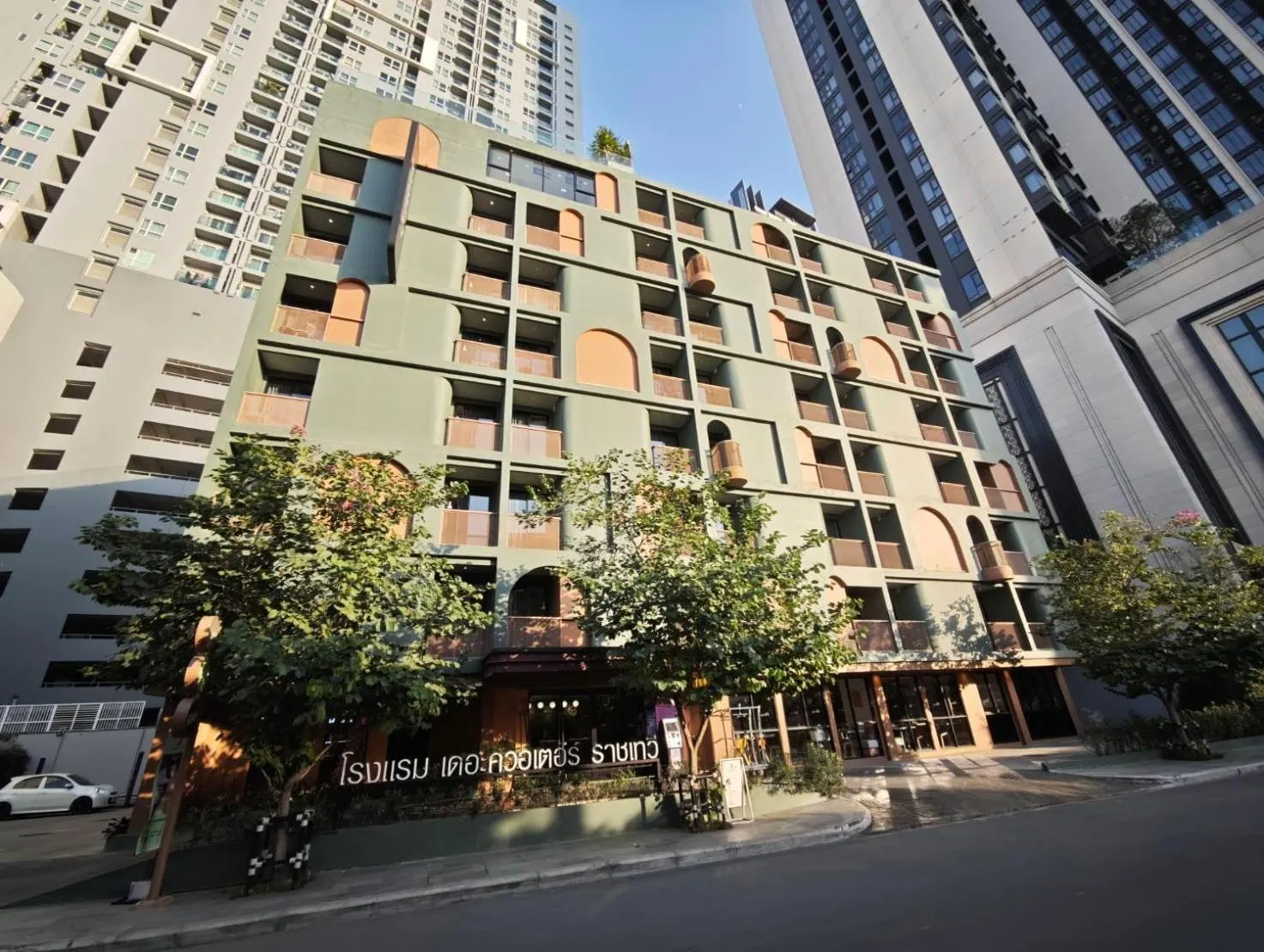 Balcony/Terrace in The Quarter Ratchathewi by UHG