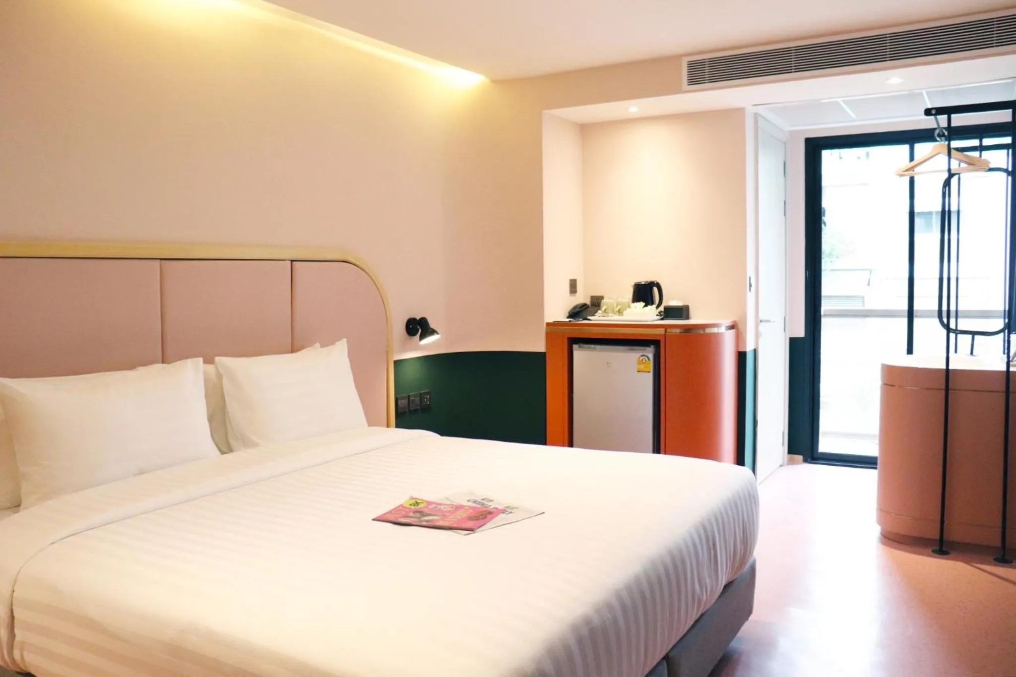 Bedroom, Bed in The Quarter Ratchathewi by UHG