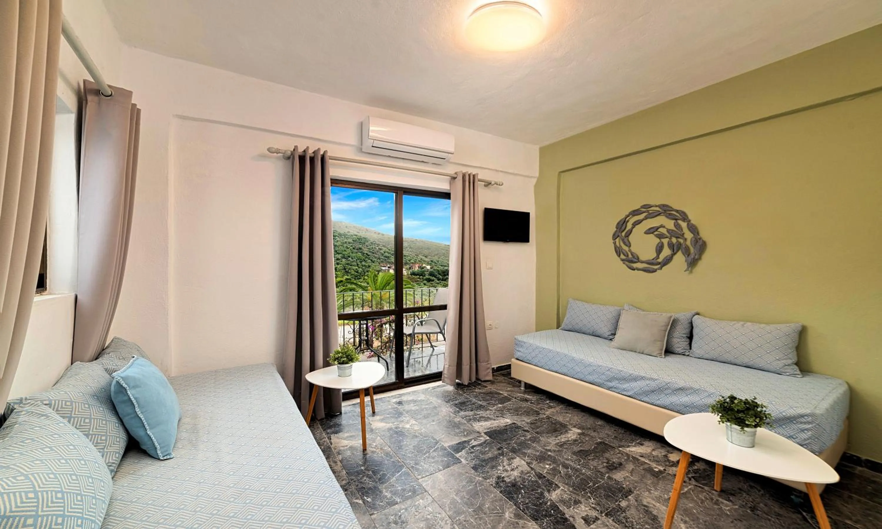 Living room in Welcome Apts