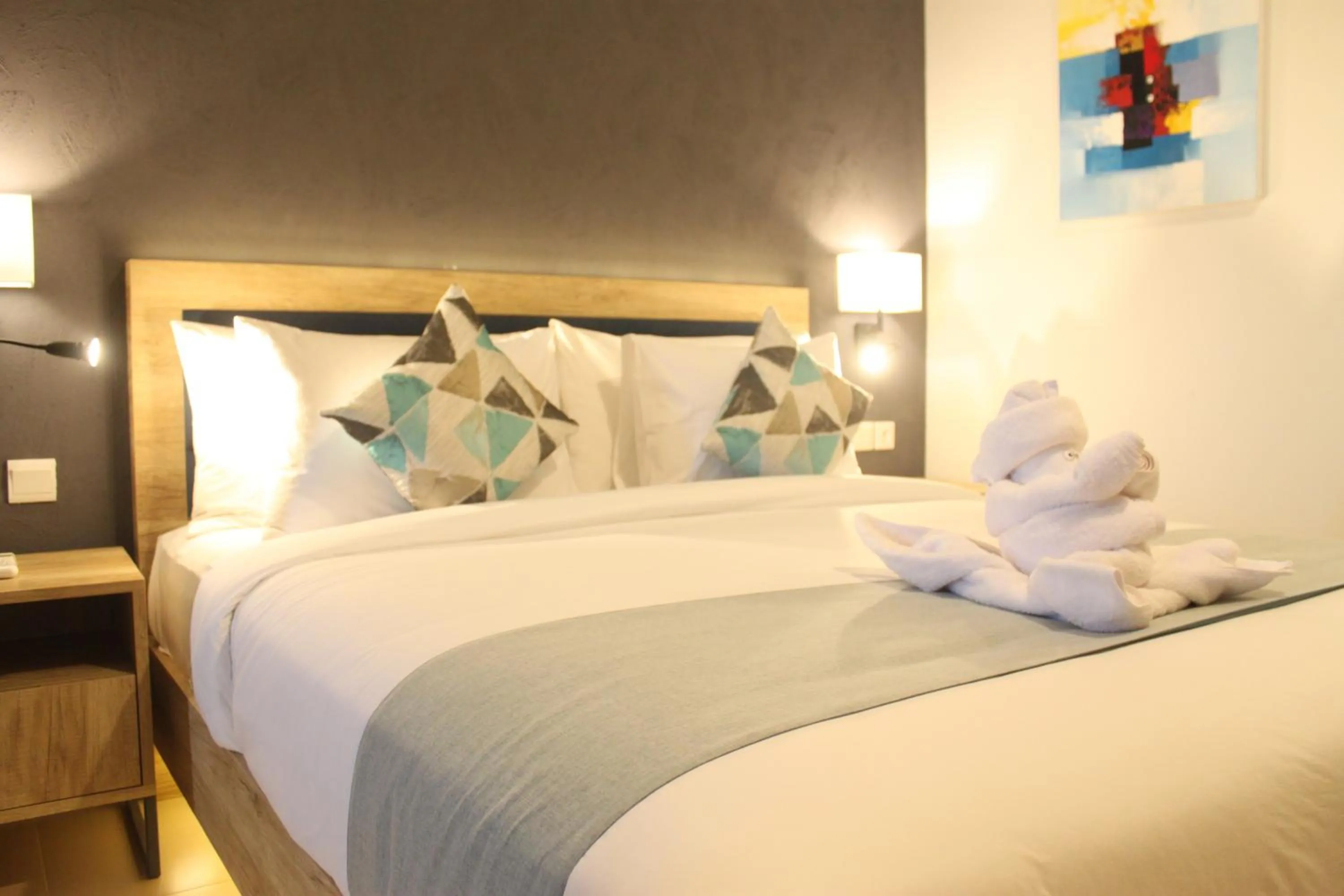 Bed in Anagata Hotels and Resorts Tanjung Benoa