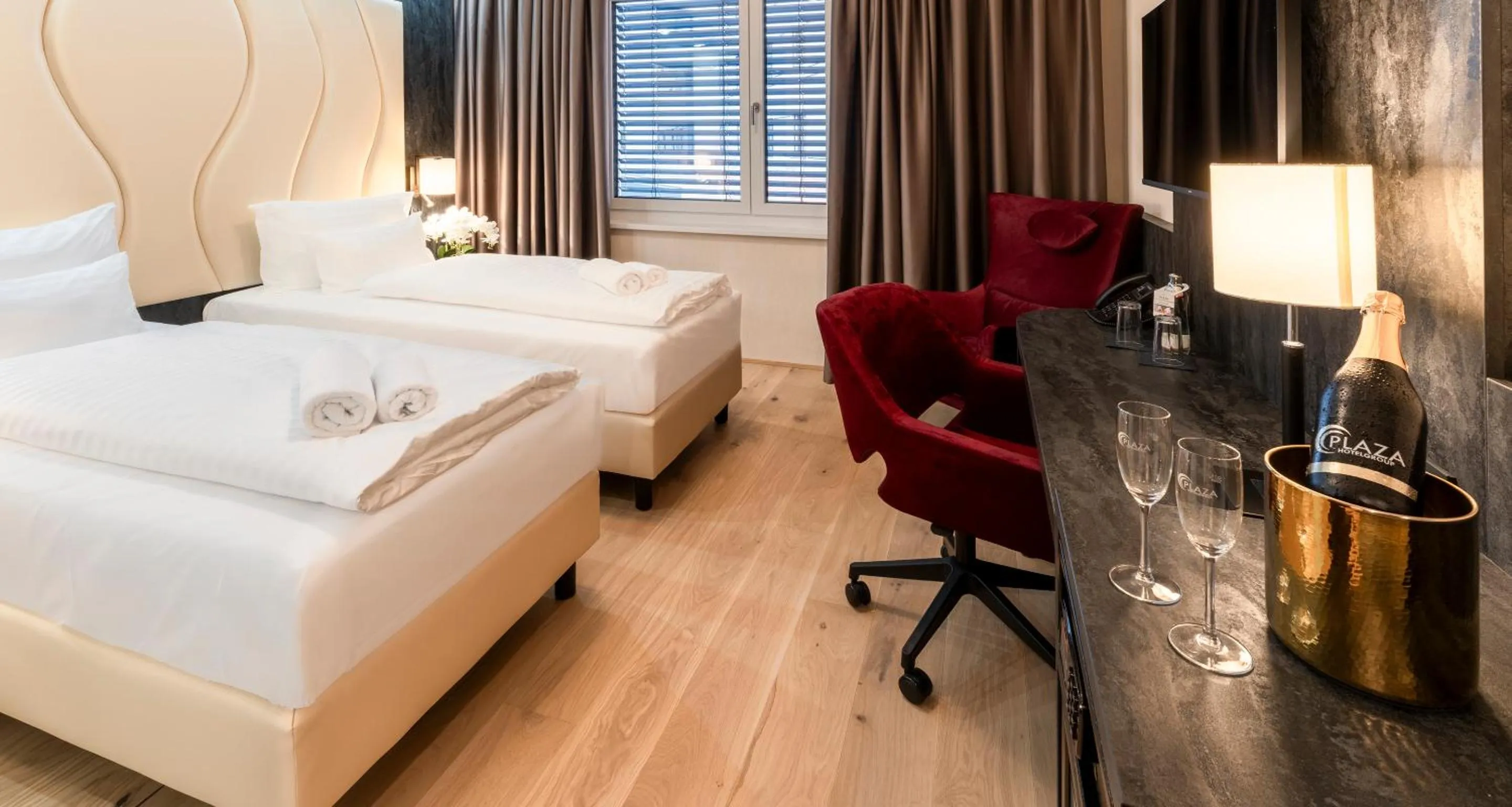 Photo of the whole room, Bed in PLAZA INN Wiener Neustadt, BW Signature Collection