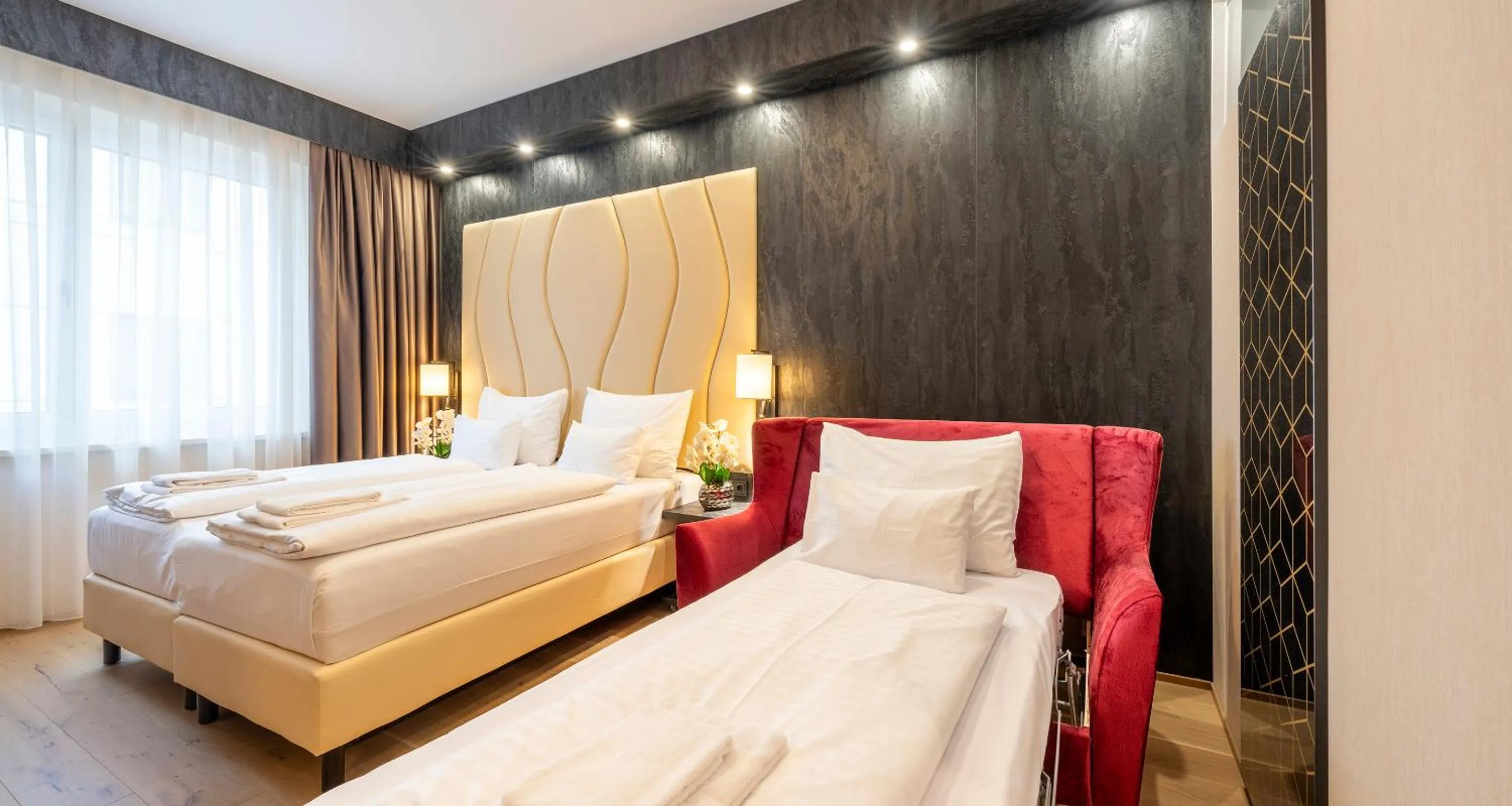 Bed in PLAZA INN Wiener Neustadt, BW Signature Collection