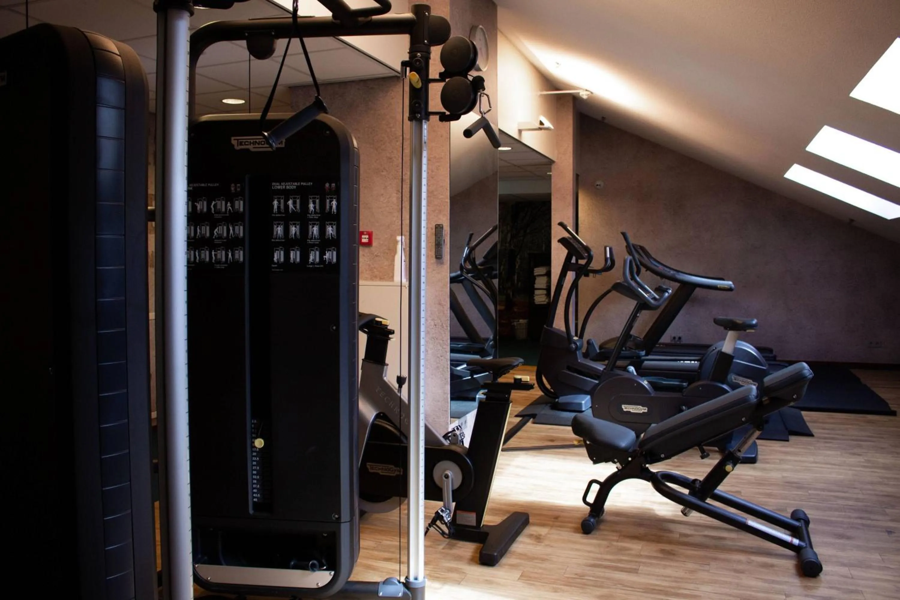 Fitness centre/facilities in Courtyard by Marriott Amsterdam Airport