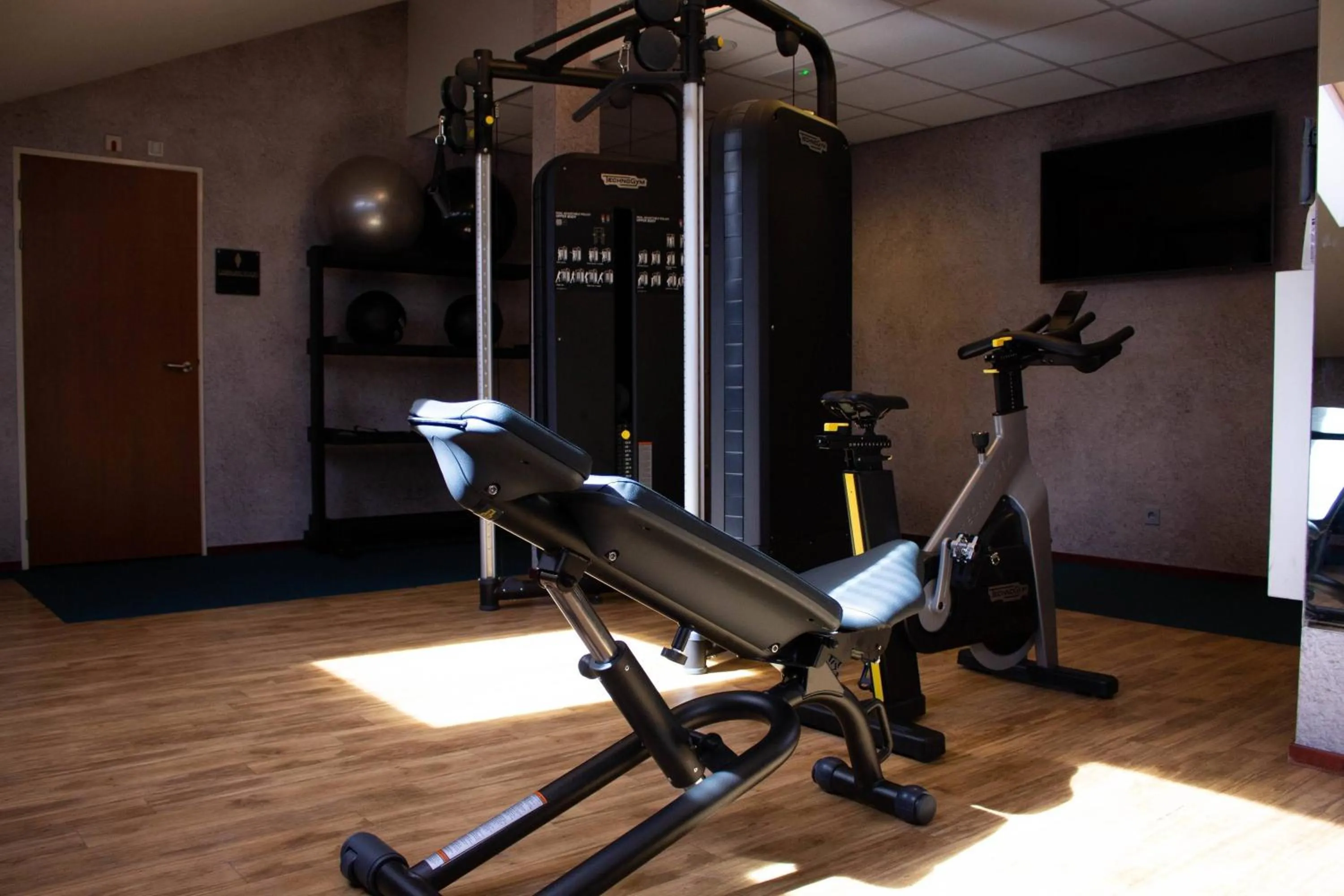 Fitness centre/facilities in Courtyard by Marriott Amsterdam Airport