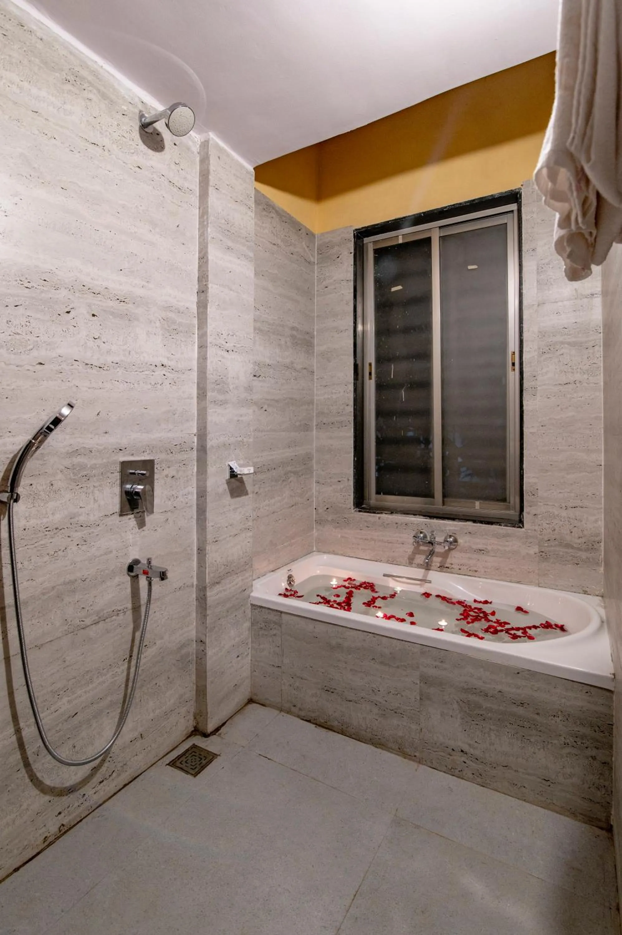 Shower in Freesia Resort by Express Inn