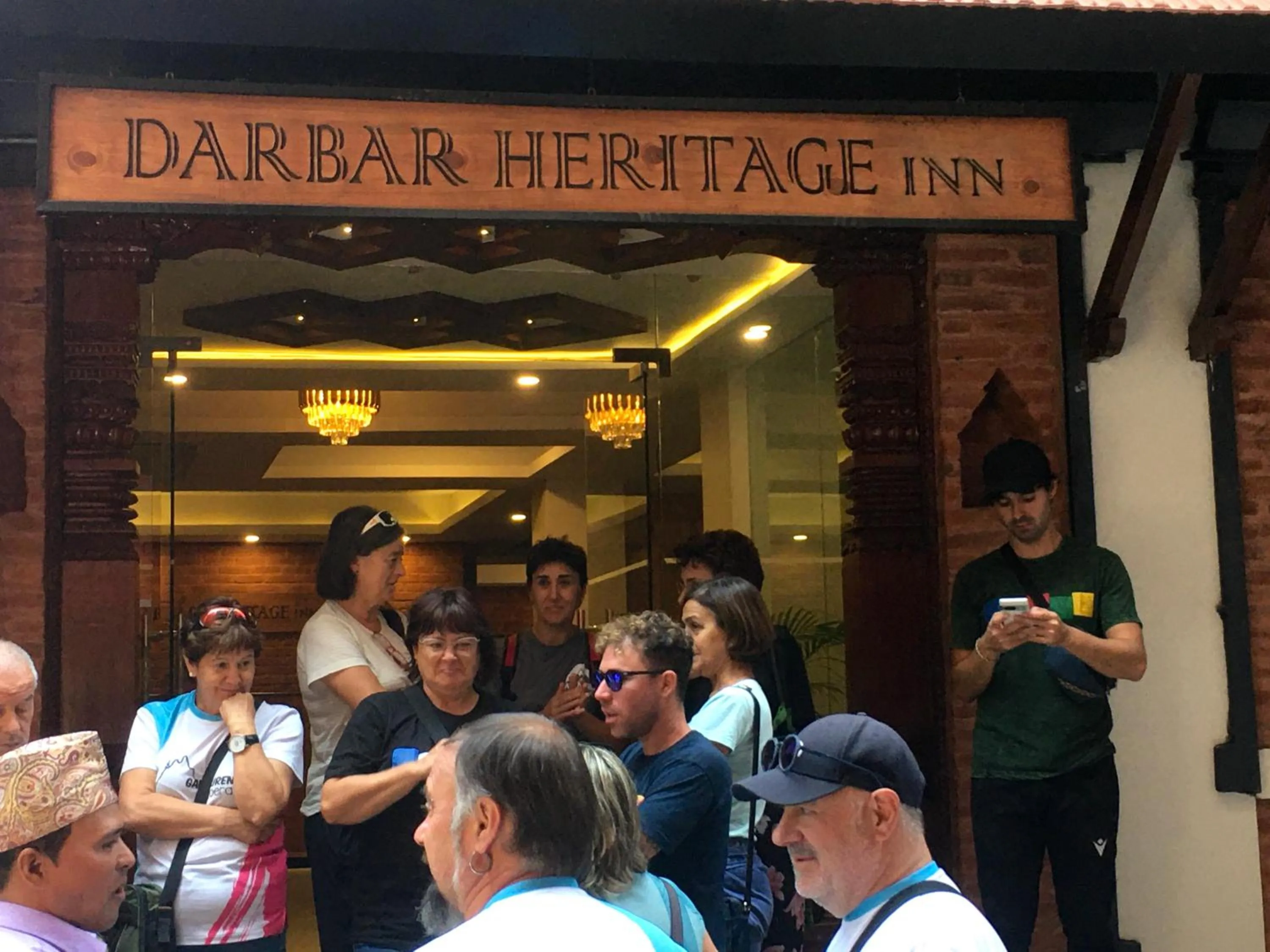 Facade/entrance in Darbar Heritage Inn