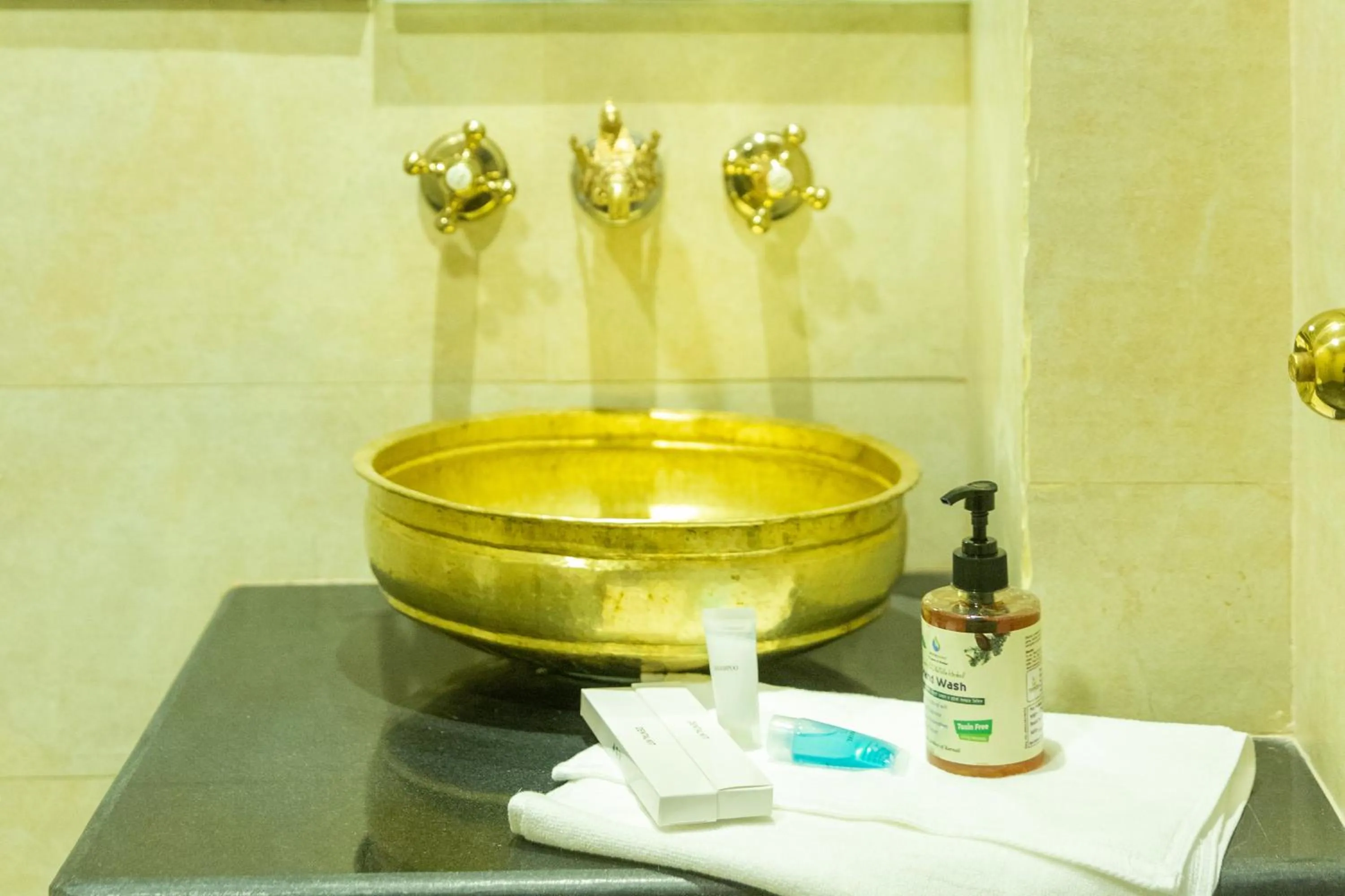 Bathroom in Darbar Heritage Inn