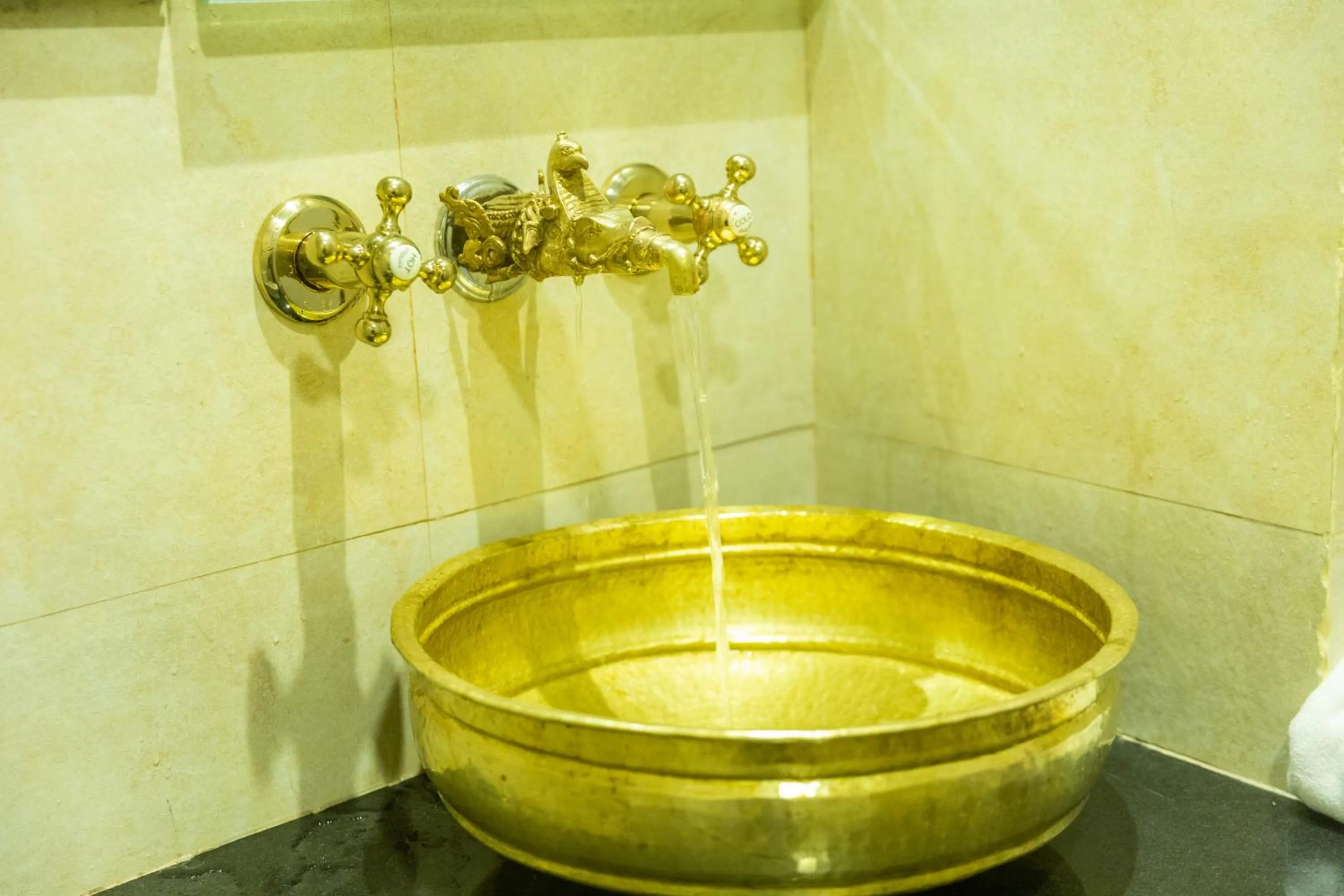 Bathroom in Darbar Heritage Inn