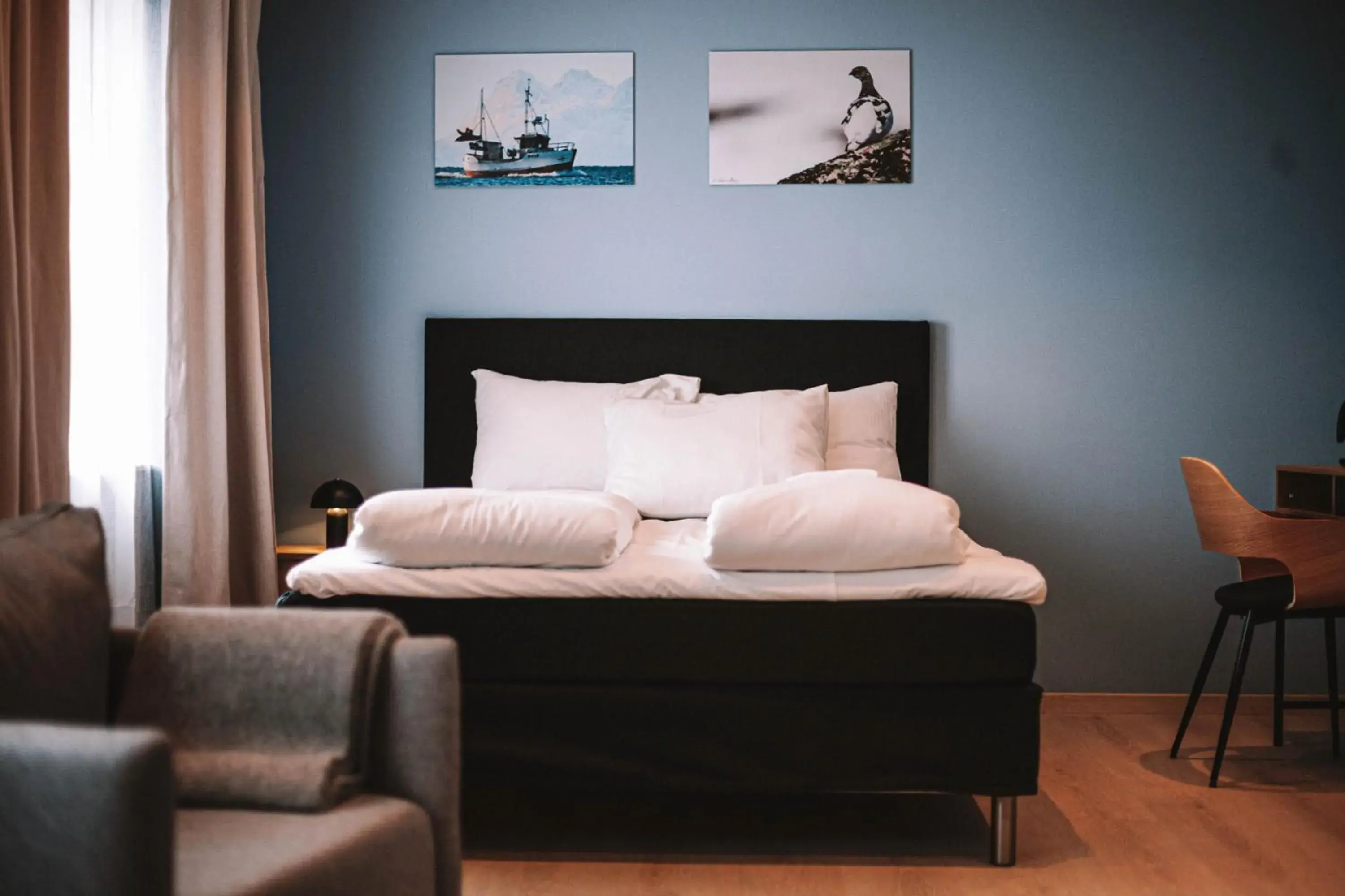 Deluxe Double Room - single occupancy in Lødingen Brygge Deluxe Double Room - single occupancy in Lødingen Brygge