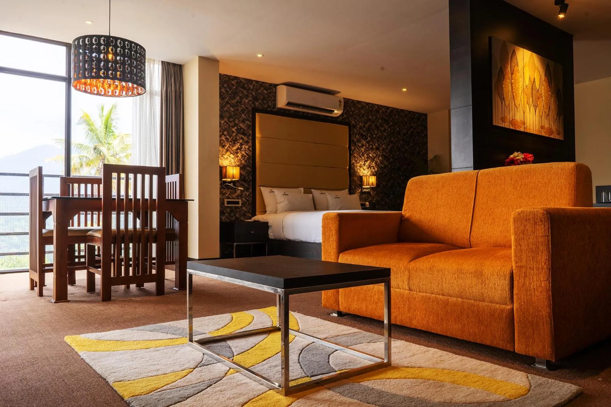 Living room in Viceroy Luxury Mountain Resort and Spa