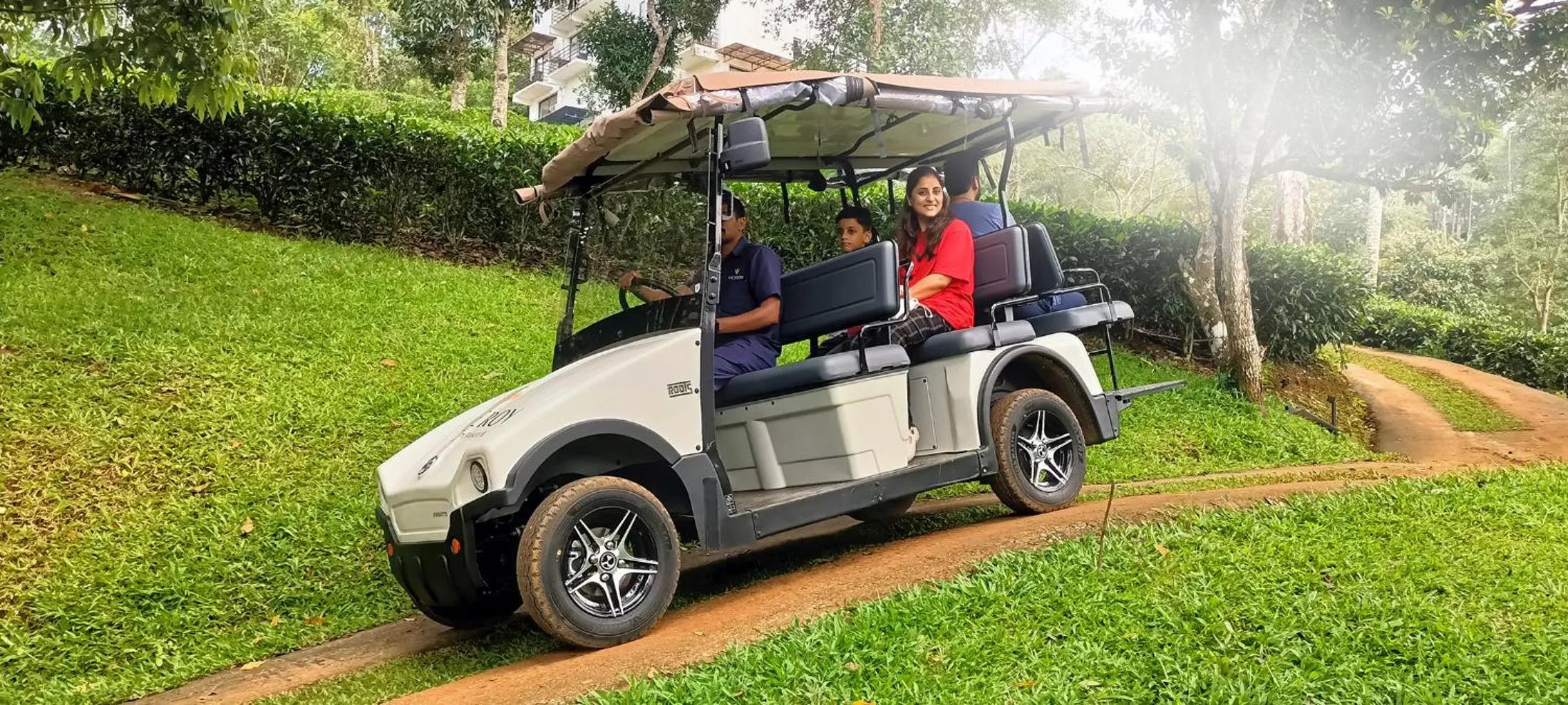 group of guests in Viceroy Luxury Mountain Resort and Spa