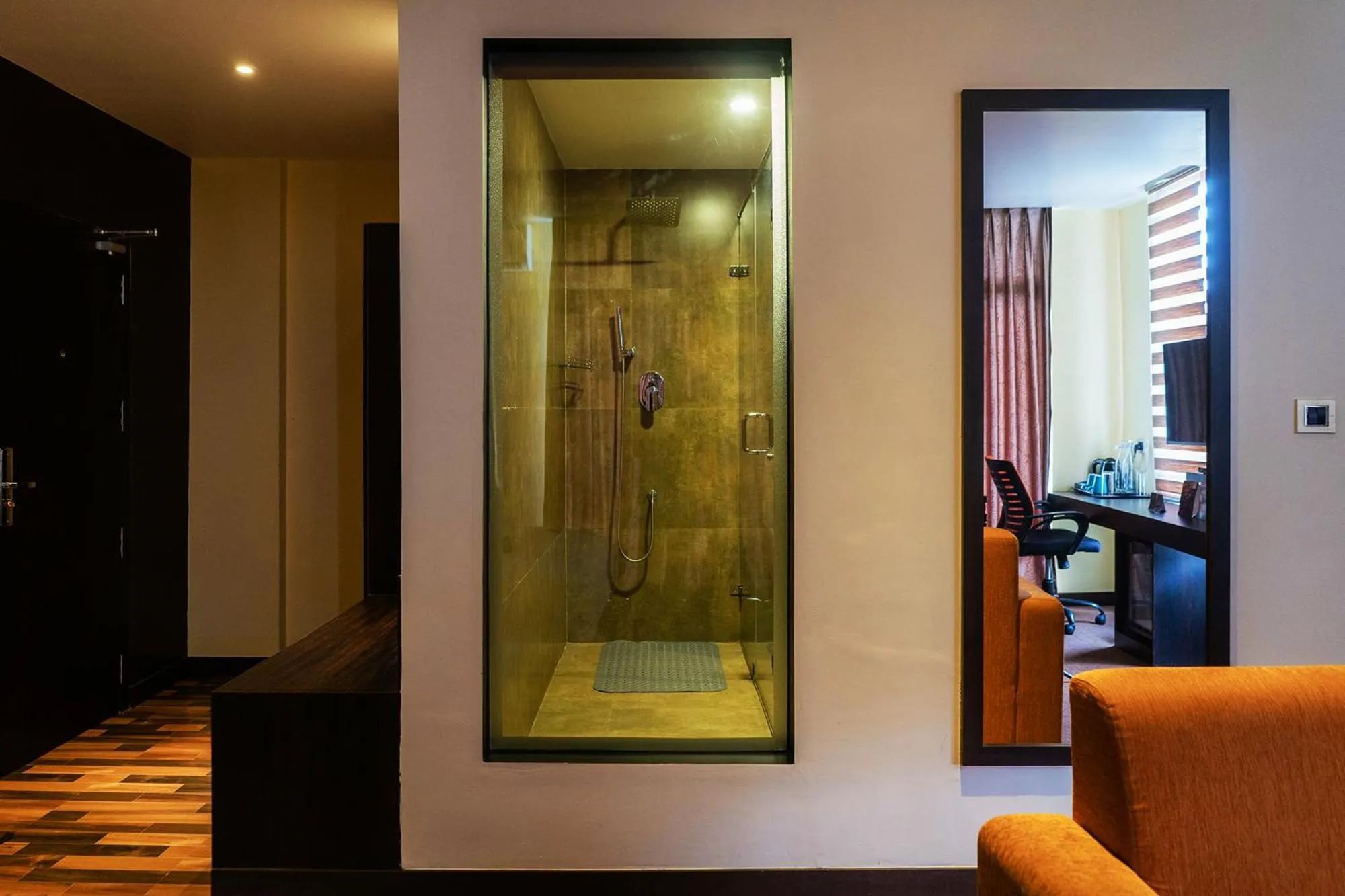 Shower in Viceroy Luxury Mountain Resort and Spa