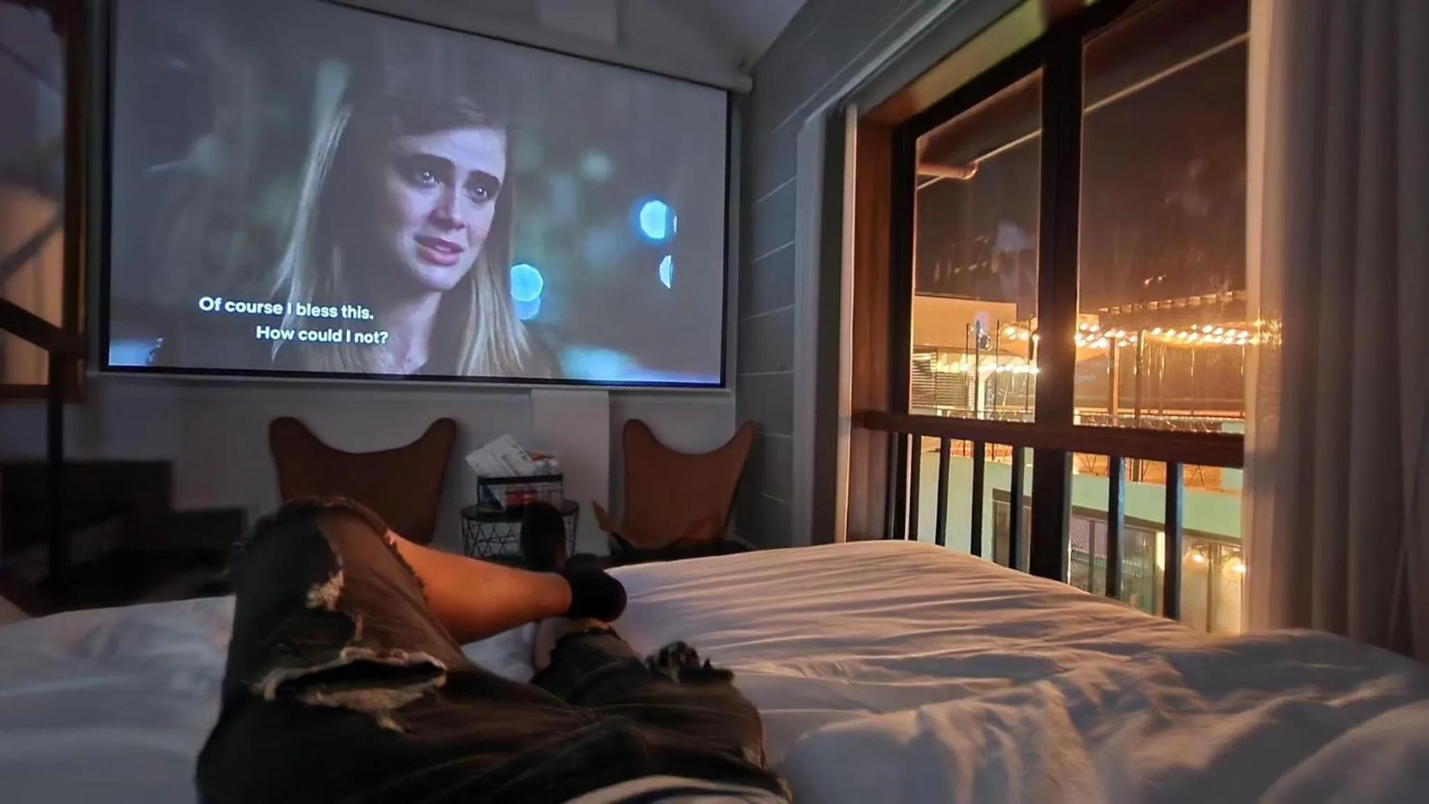 TV and multimedia, Bed in Urban Glamp Resort Iloilo