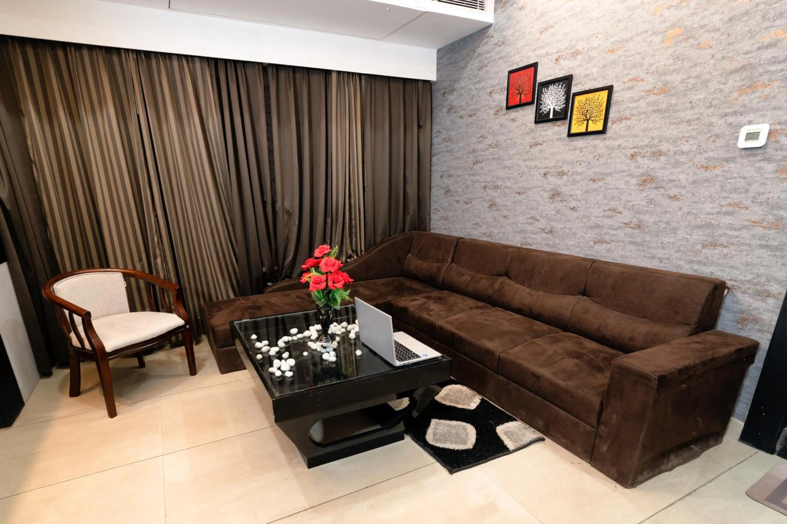 Seating area in The Autograph Inn