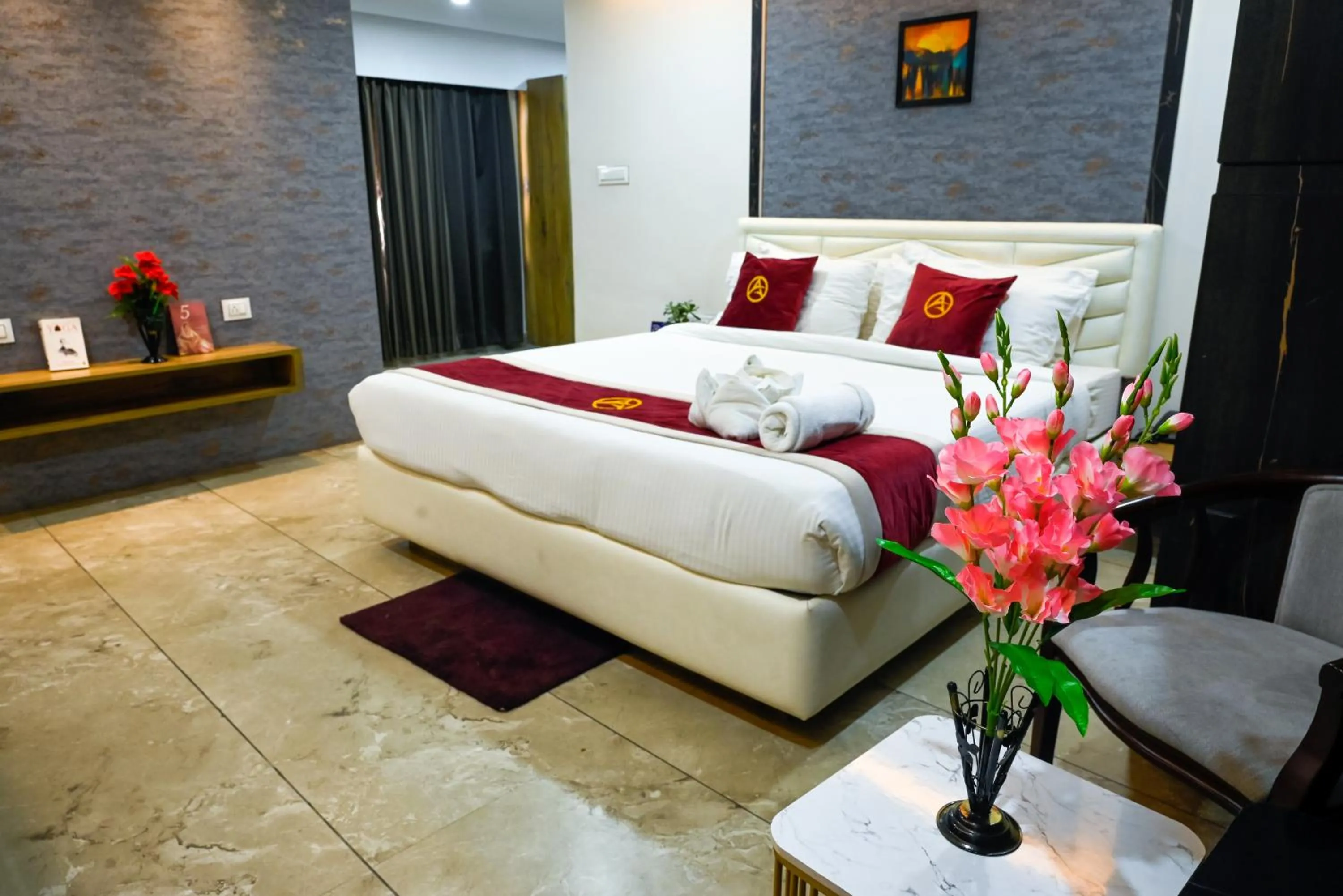 Bed in The Autograph Inn