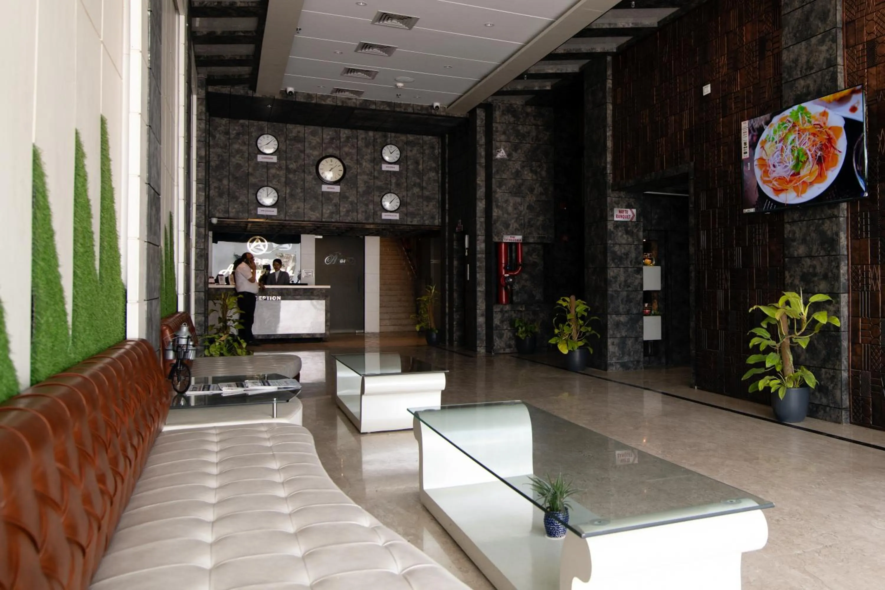 Lobby or reception in The Autograph Inn
