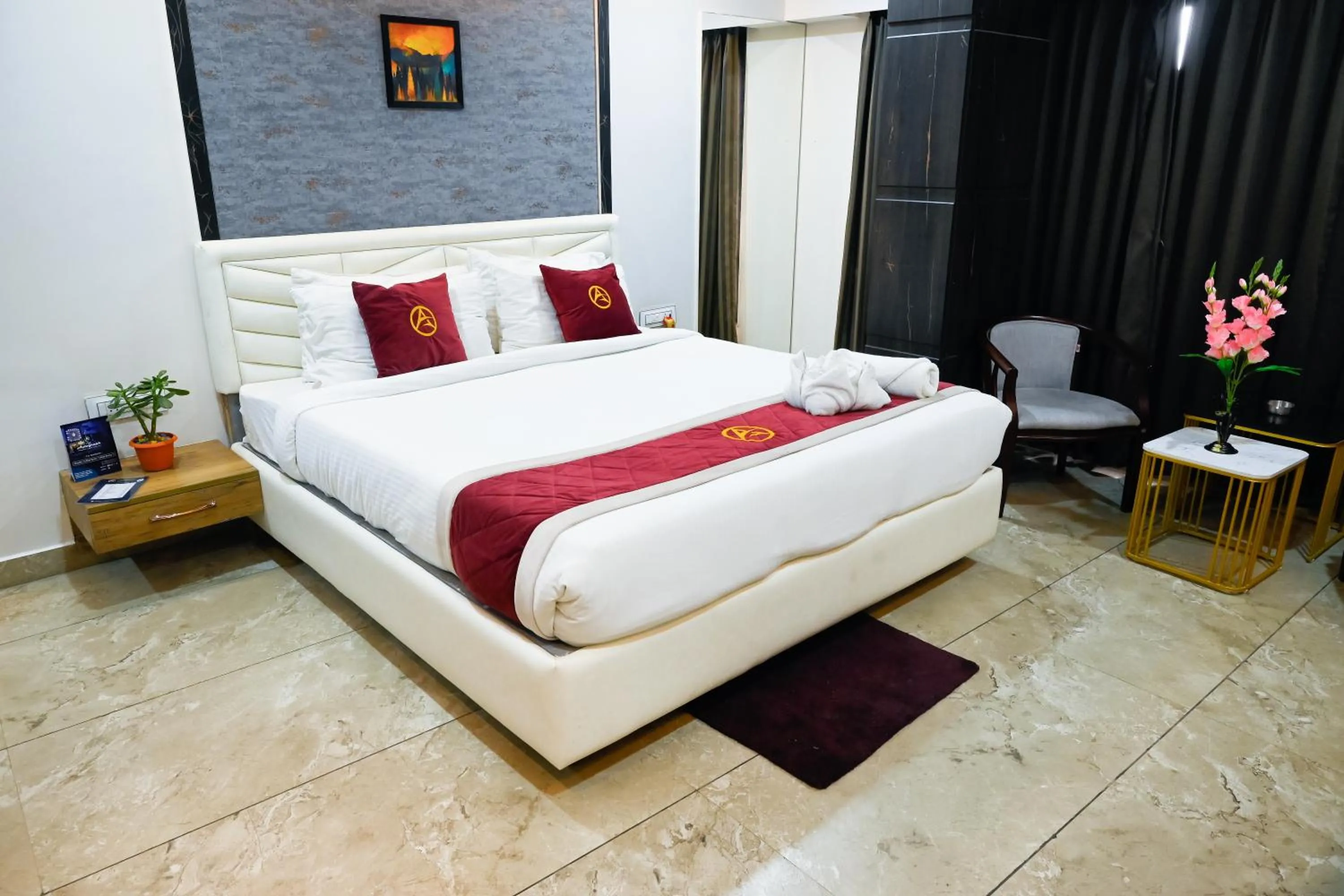 Bed in The Autograph Inn