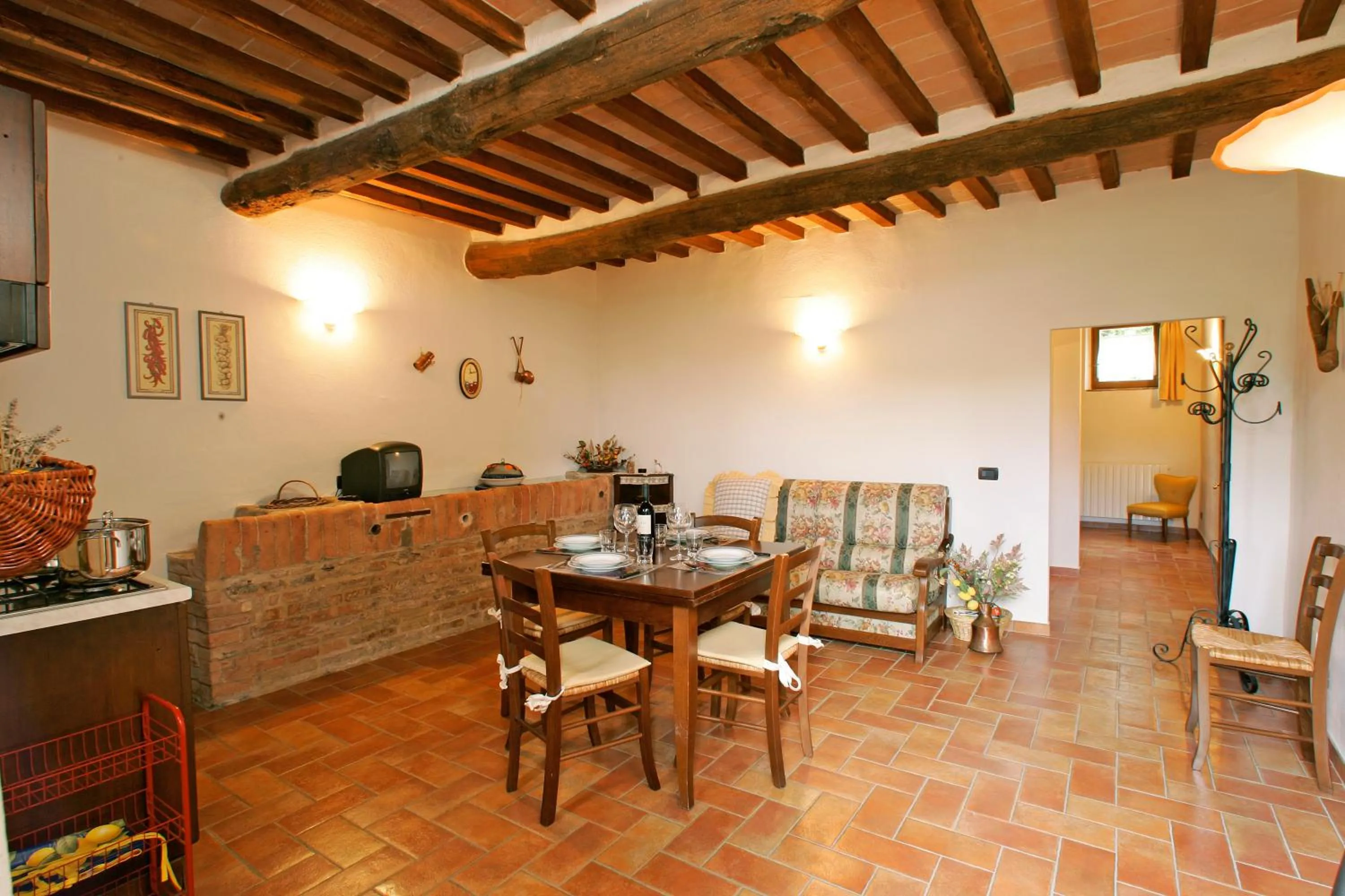 Bed in Podere Il Pero