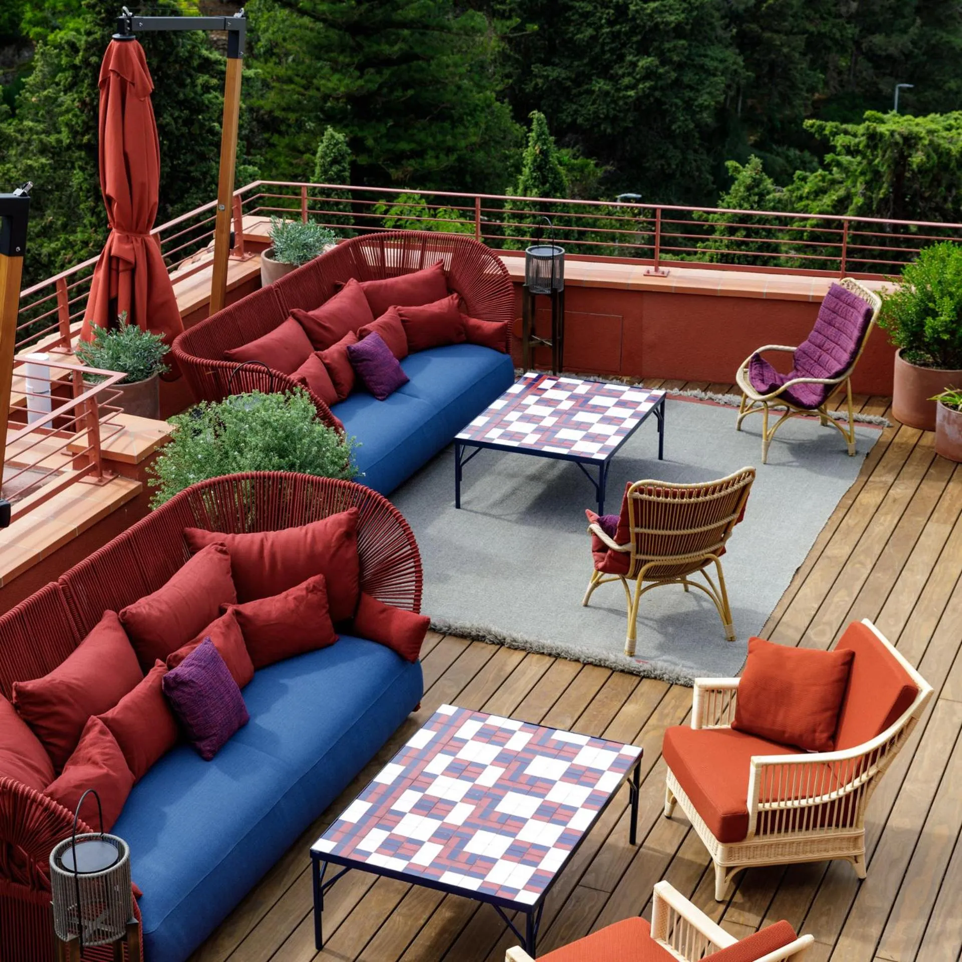 Balcony/Terrace in La Roqqa