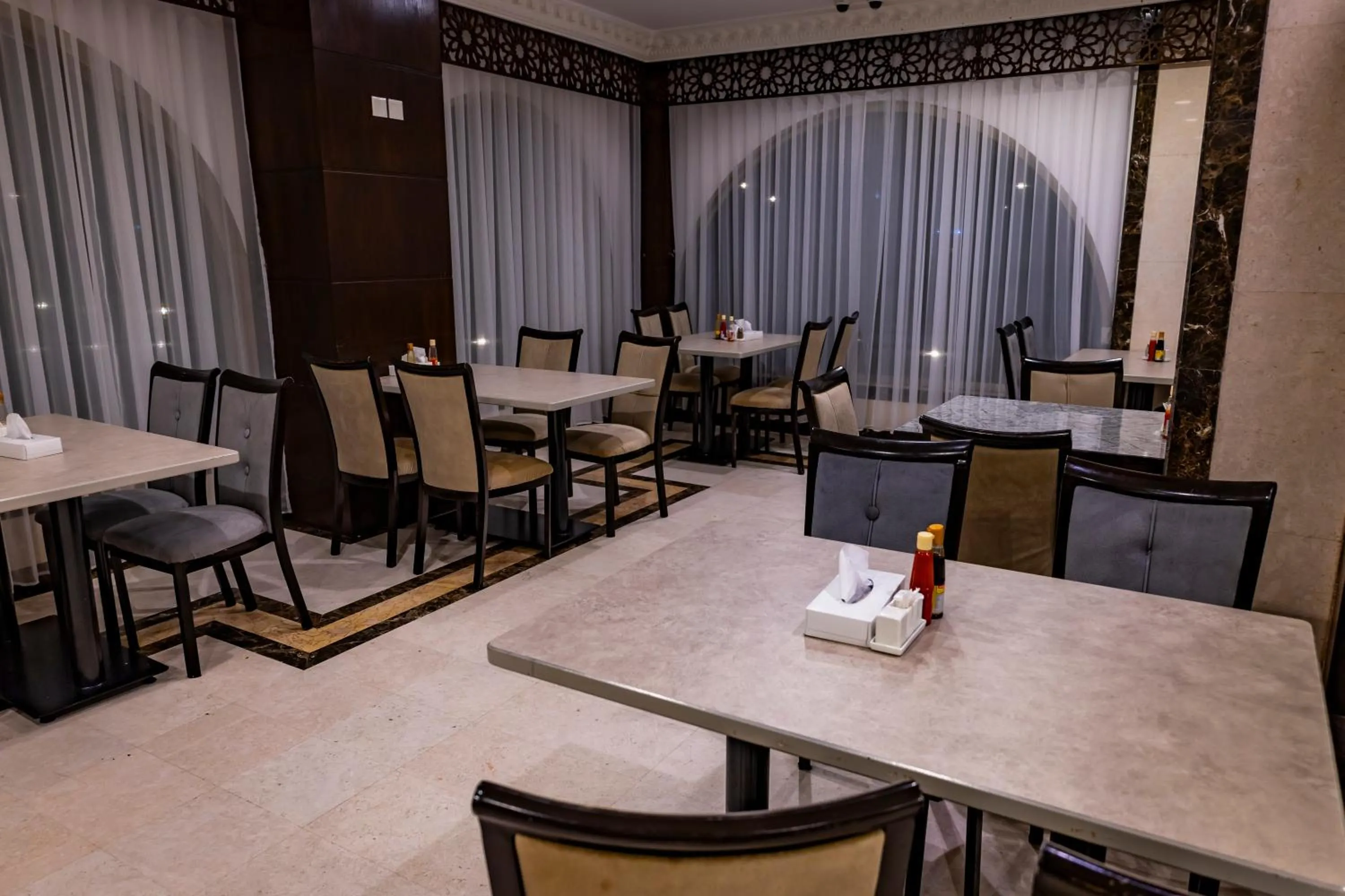 Restaurant/places to eat in شركة المختارة العالمي للخدمات الفندقيه - Al Mukhtara International Hotel